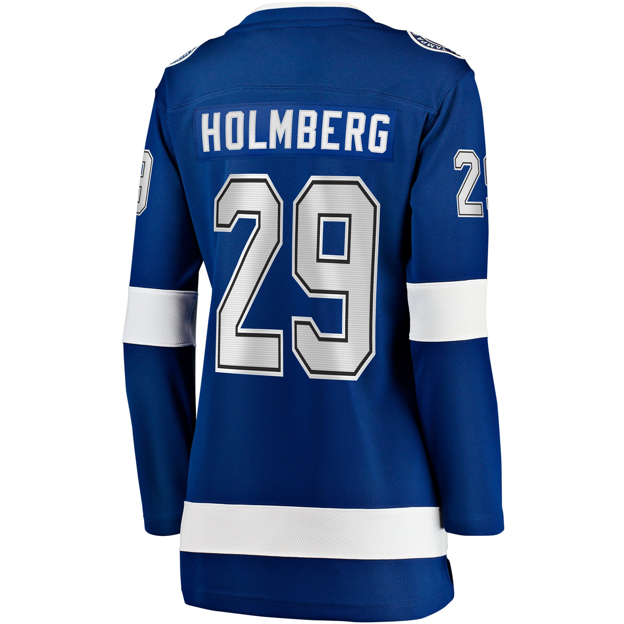 Pontus Holmberg Tampa Bay Lightning Women's Home Breakaway Jersey - Blue - Image 4