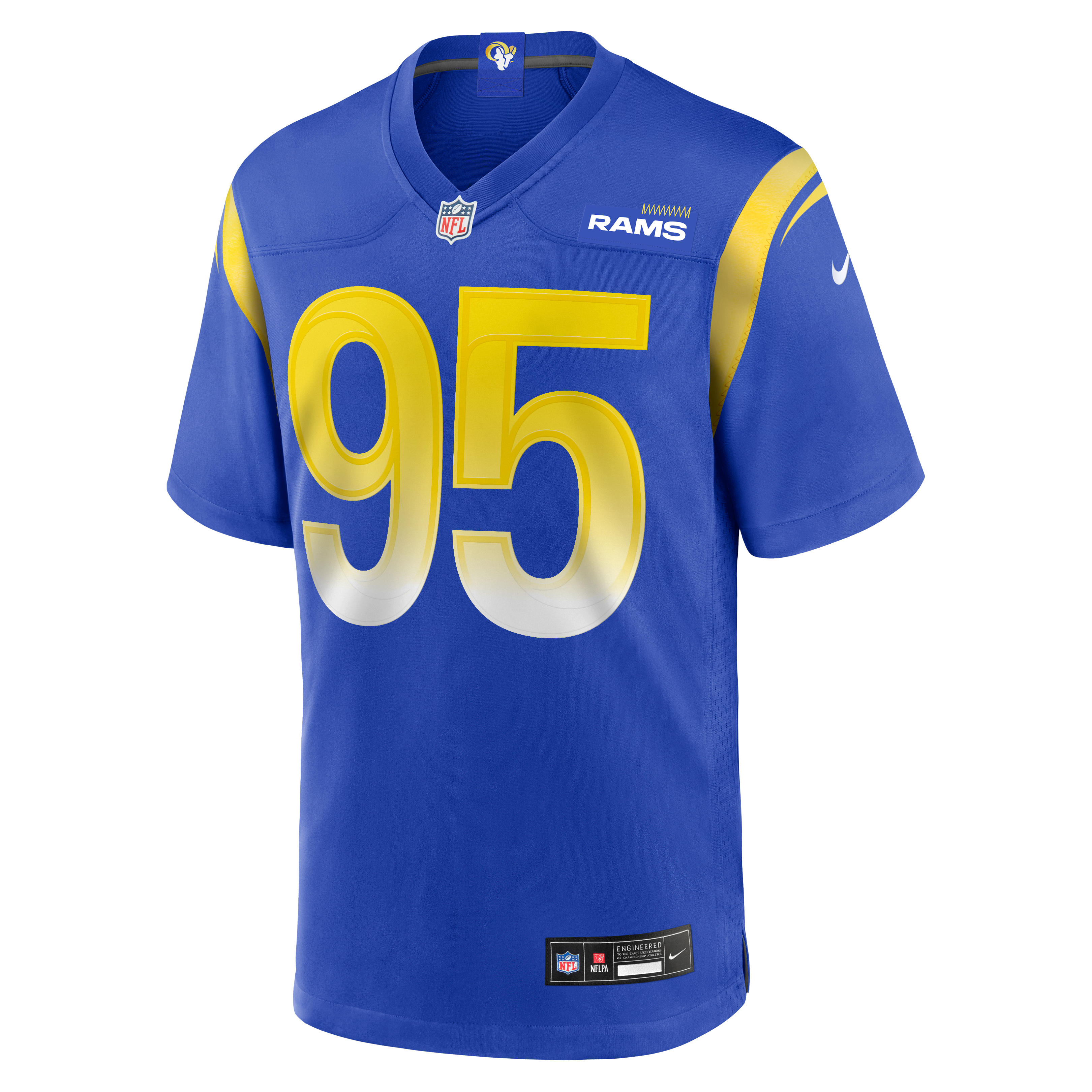 Poona Ford Los Angeles Rams Team Game Jersey - Royal - Image 3