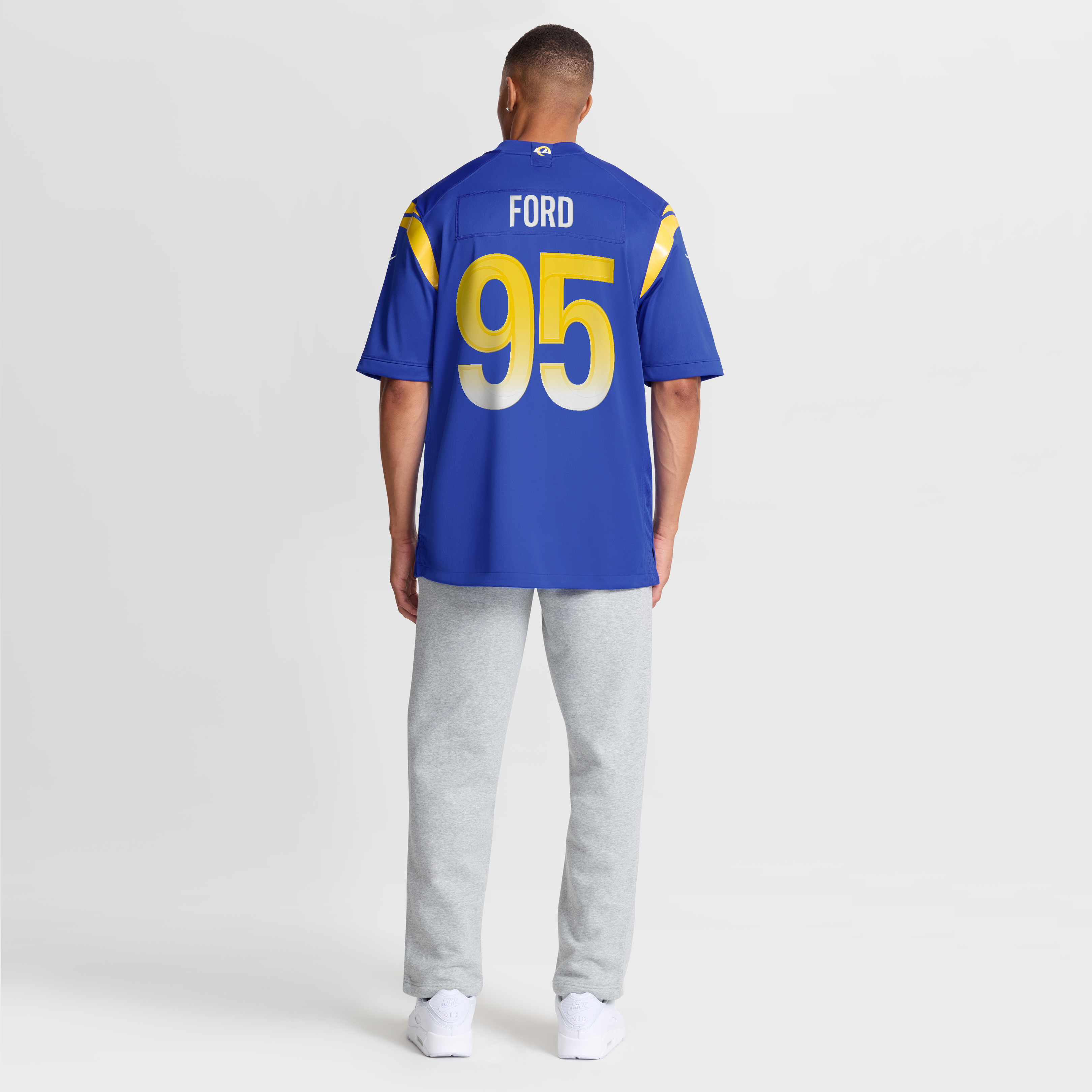 Poona Ford Los Angeles Rams Team Game Jersey - Royal - Image 9