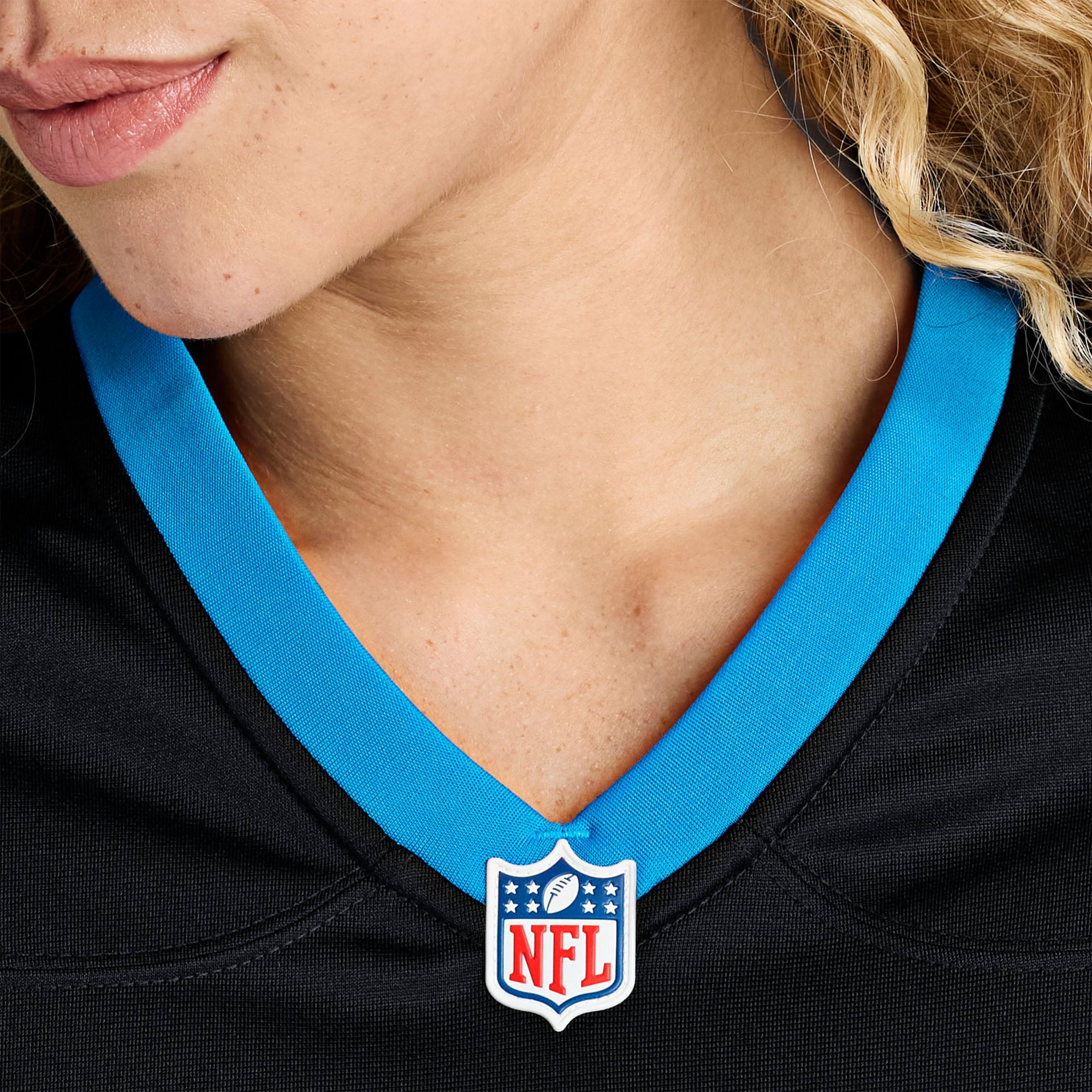 Popo Aumavae Carolina Panthers Women's Team Game Jersey - Black - Image 9
