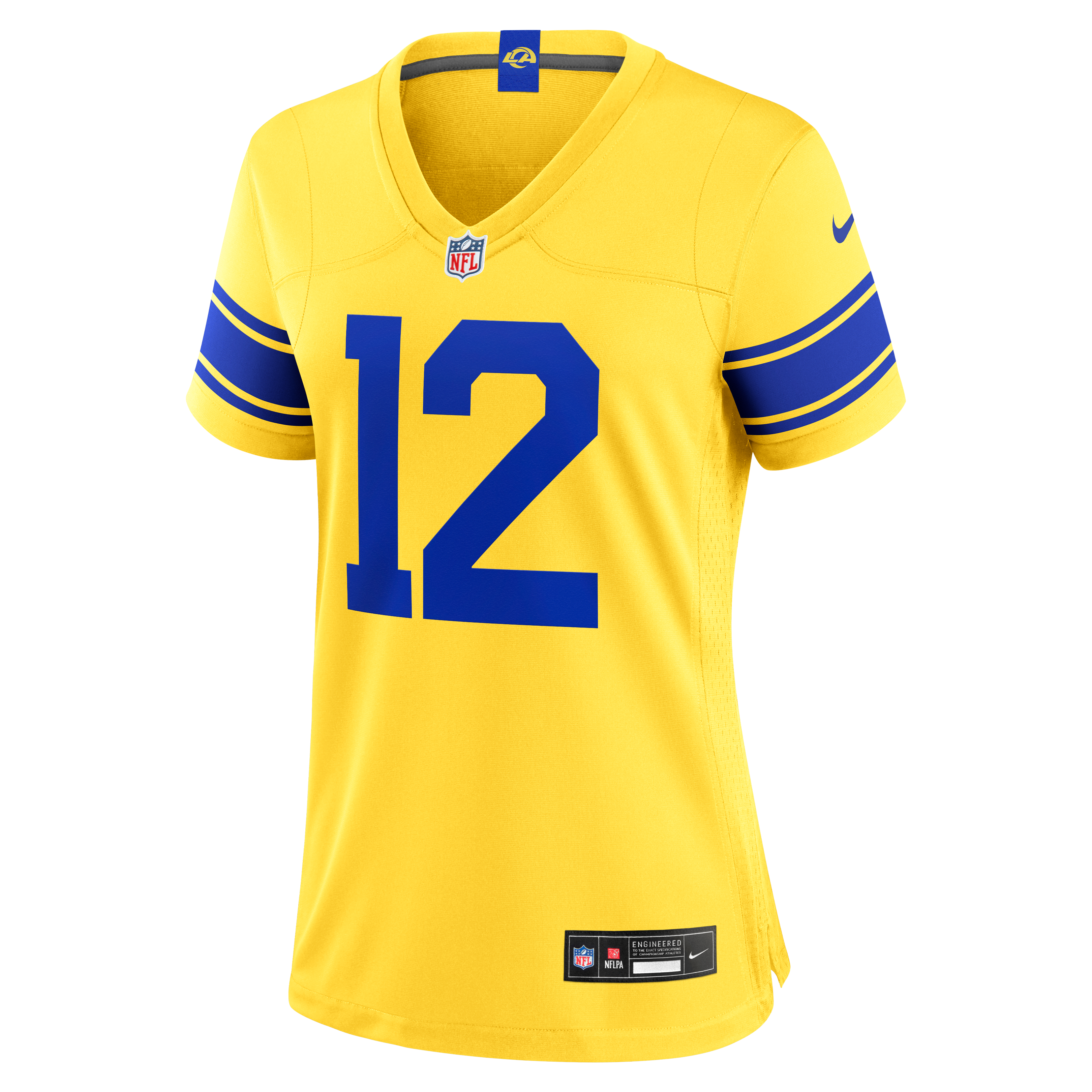 Puka Nacua Los Angeles Rams Women's Game Jersey - Gold - Image 3