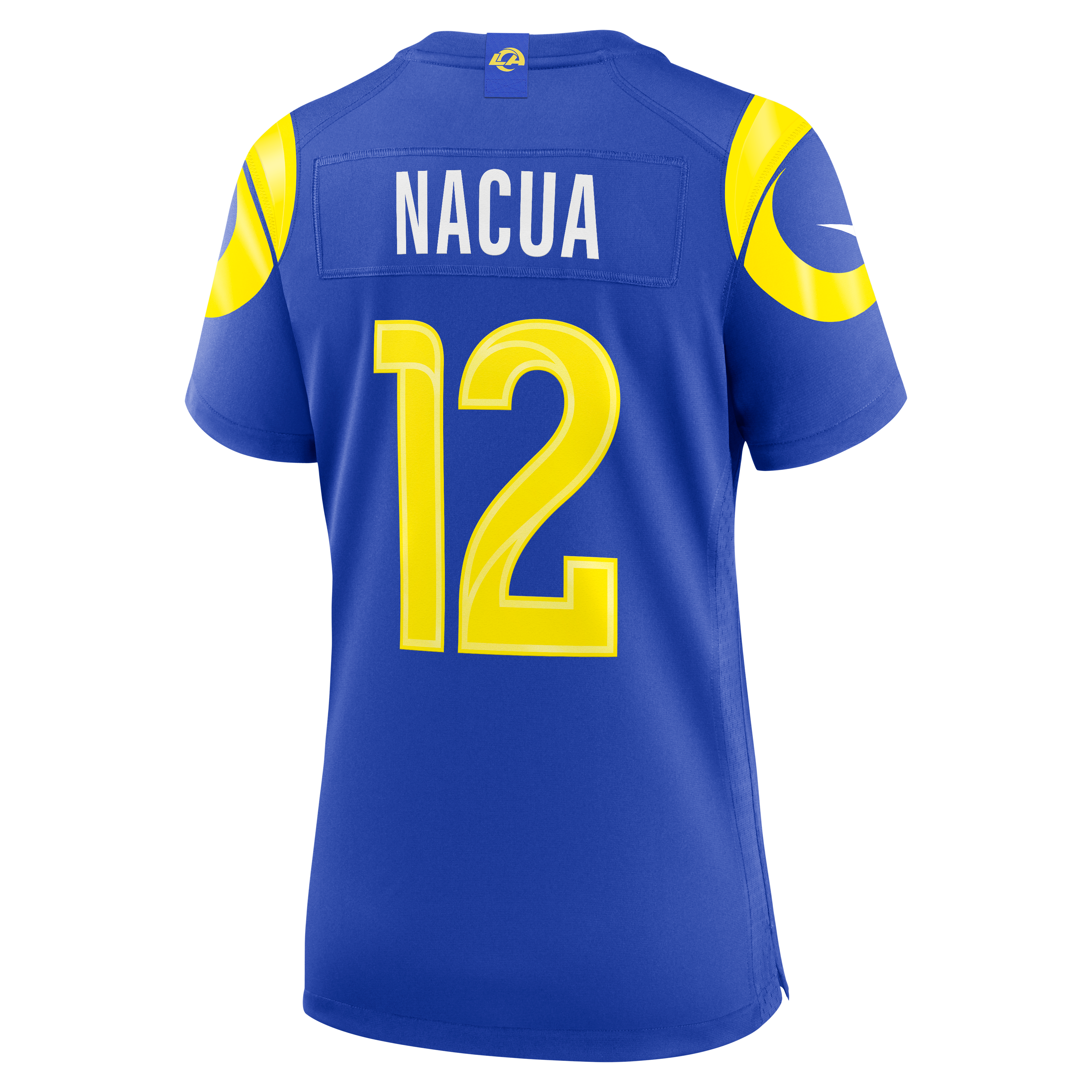 Puka Nacua Los Angeles Rams Women's Game Jersey - Royal - Image 4