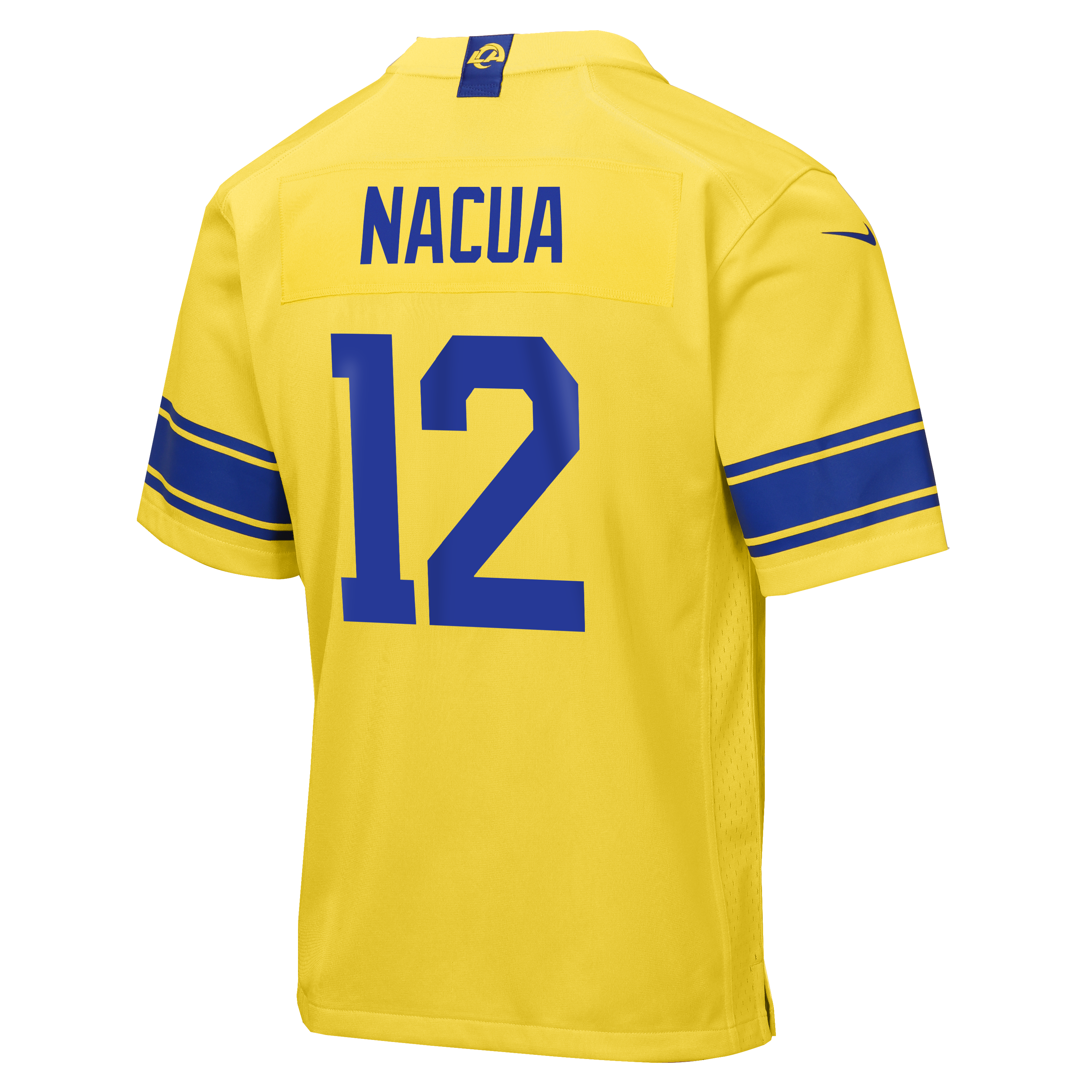Puka Nacua Los Angeles Rams Youth Game Jersey - Gold - Image 4