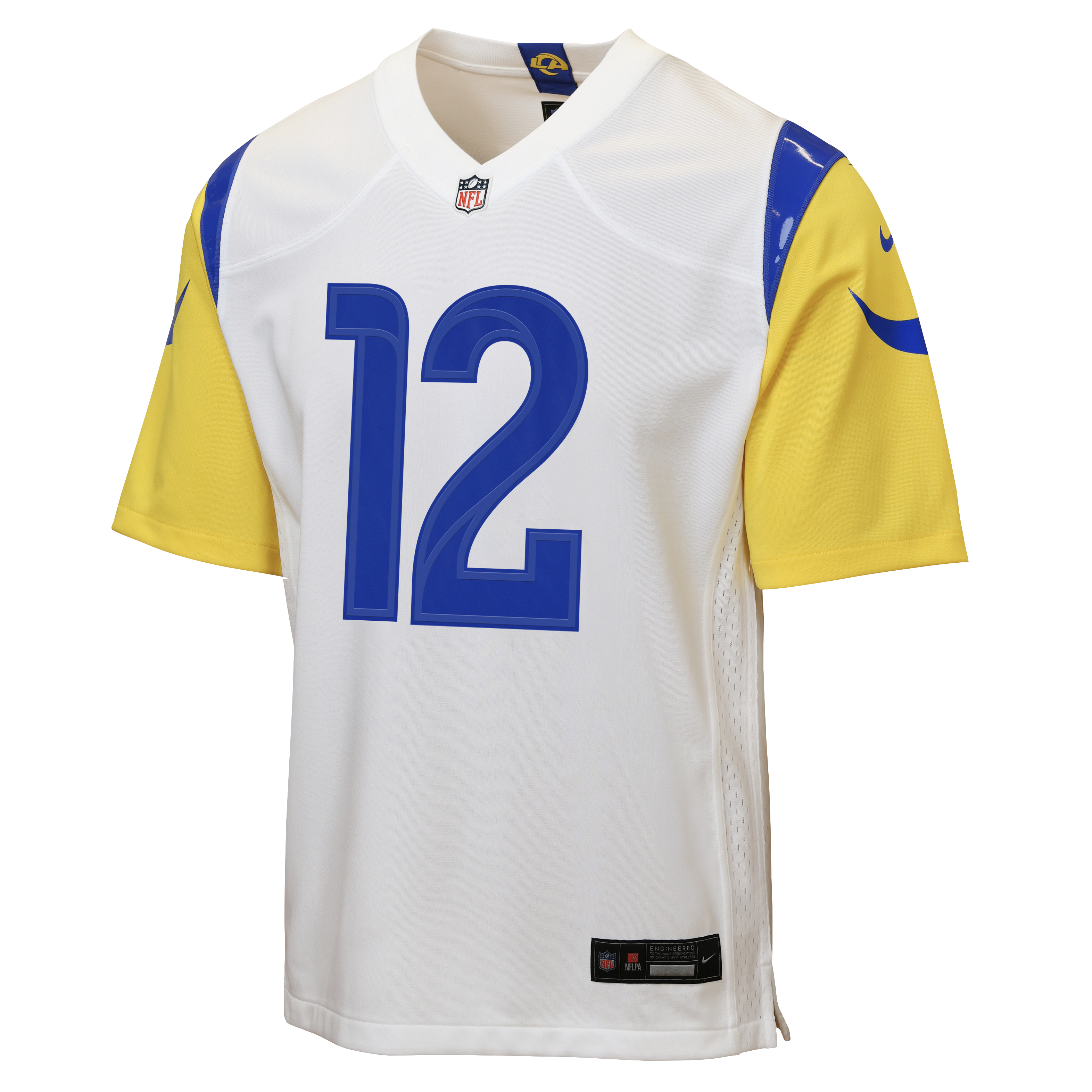 Puka Nacua Los Angeles Rams Youth Game Jersey - White - Image 3