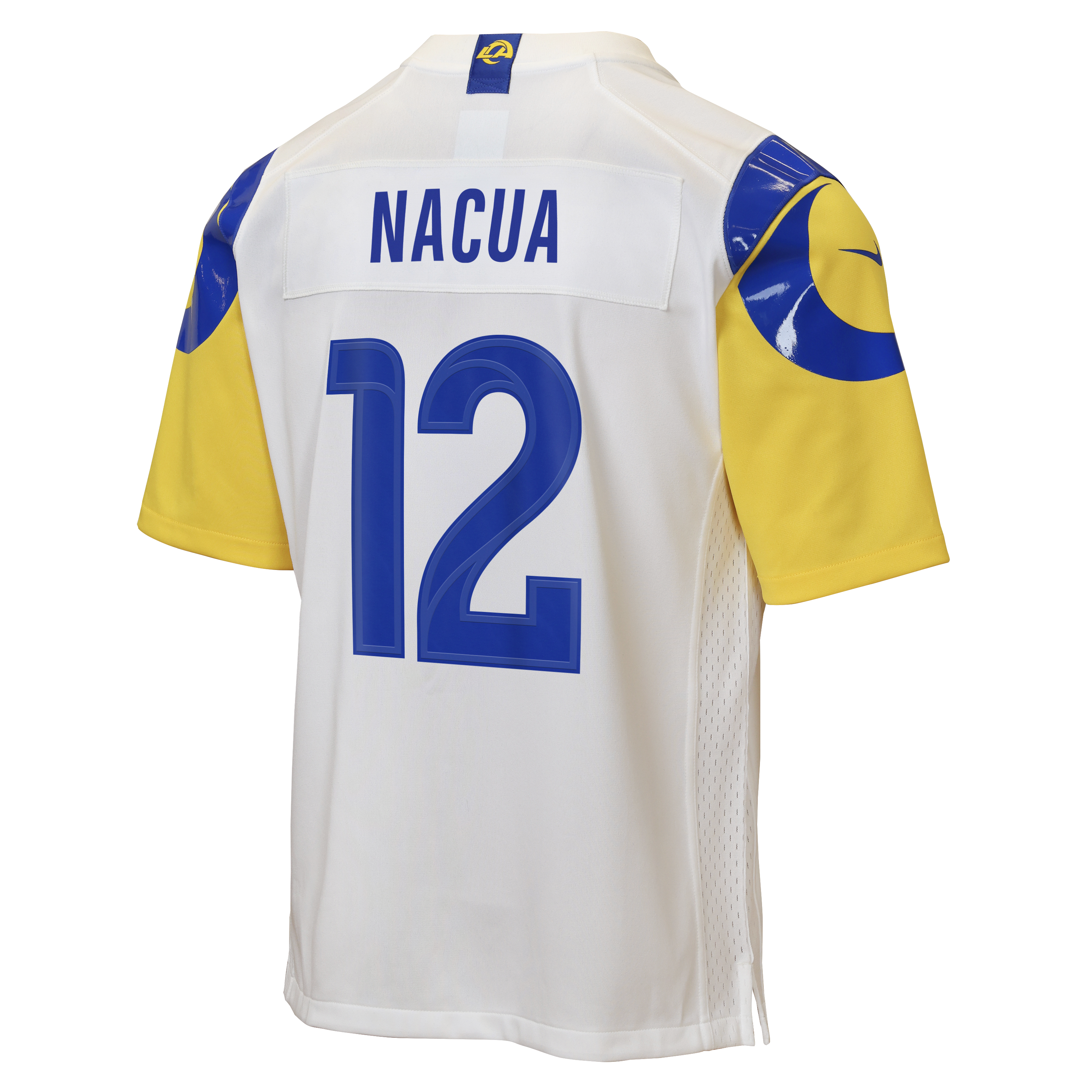 Puka Nacua Los Angeles Rams Youth Game Jersey - White - Image 4