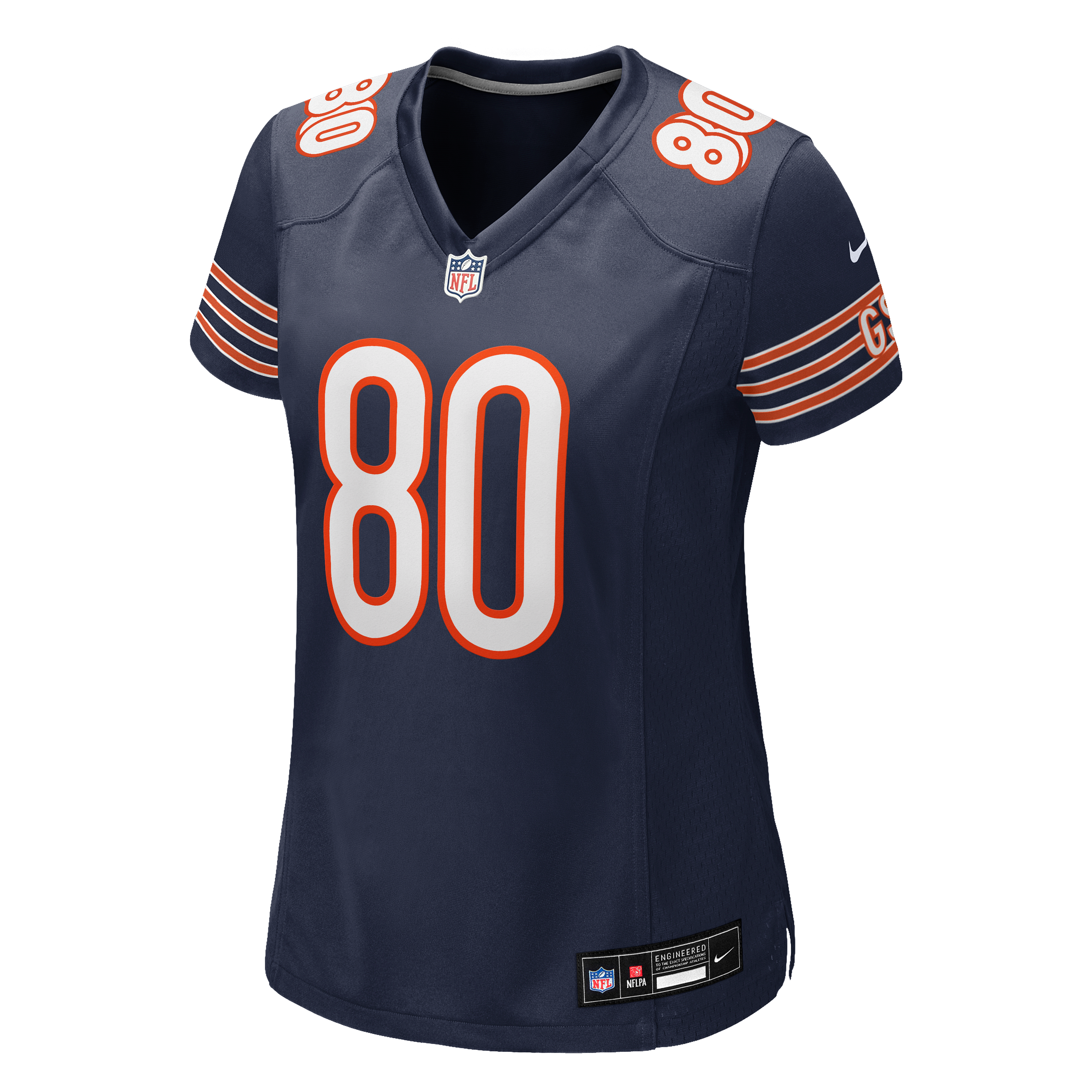 Qadir Ismail Chicago Bears Women's Team Game Jersey - Navy - Image 3