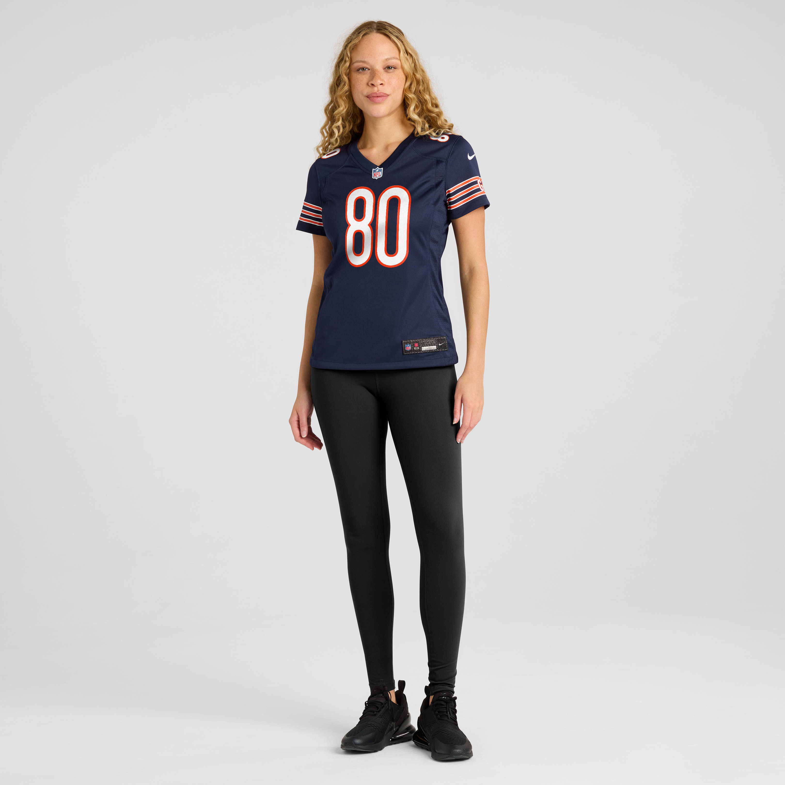 Qadir Ismail Chicago Bears Women's Team Game Jersey - Navy - Image 5