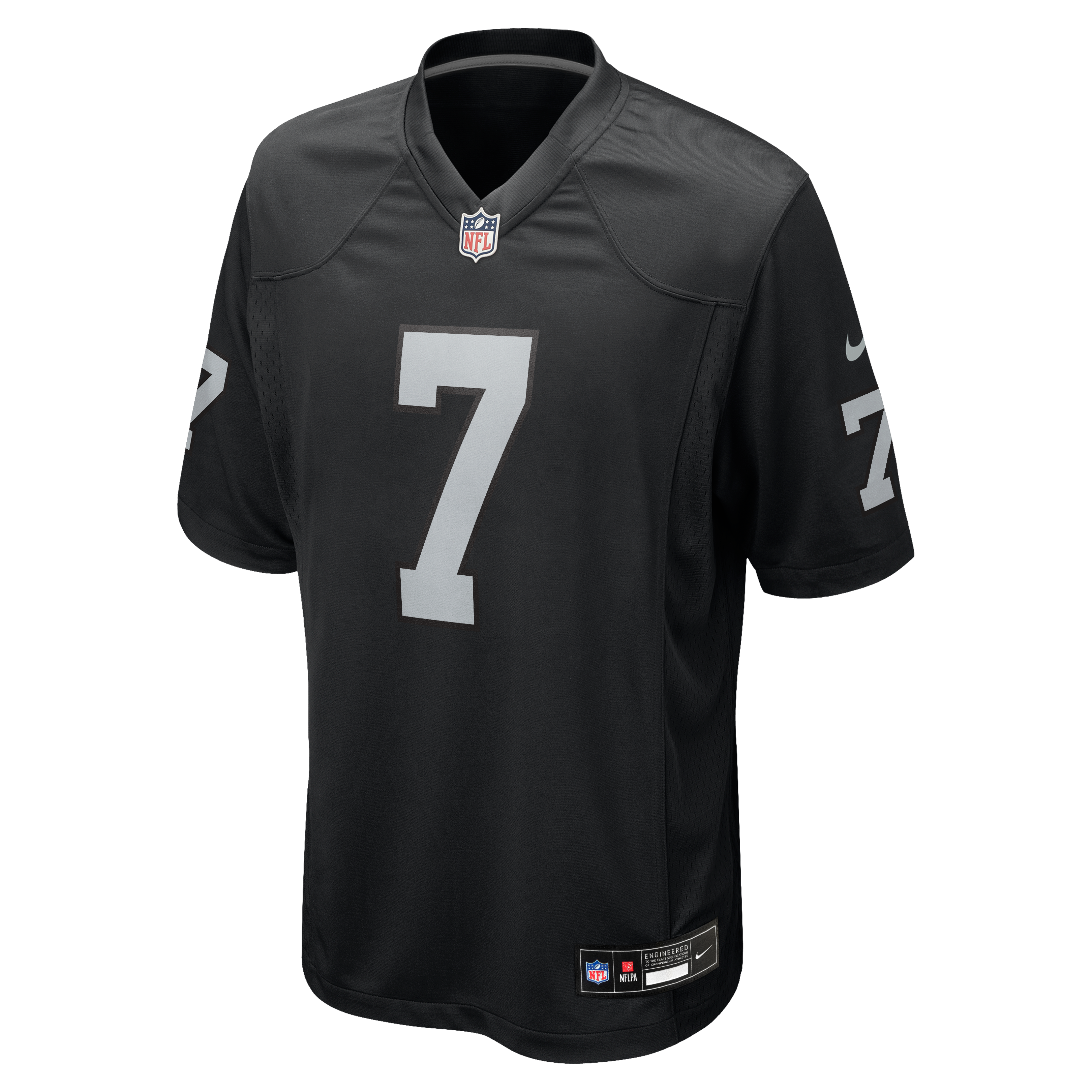 Quay Walker Las Vegas Raiders Team Game Jersey - Black - Image 3