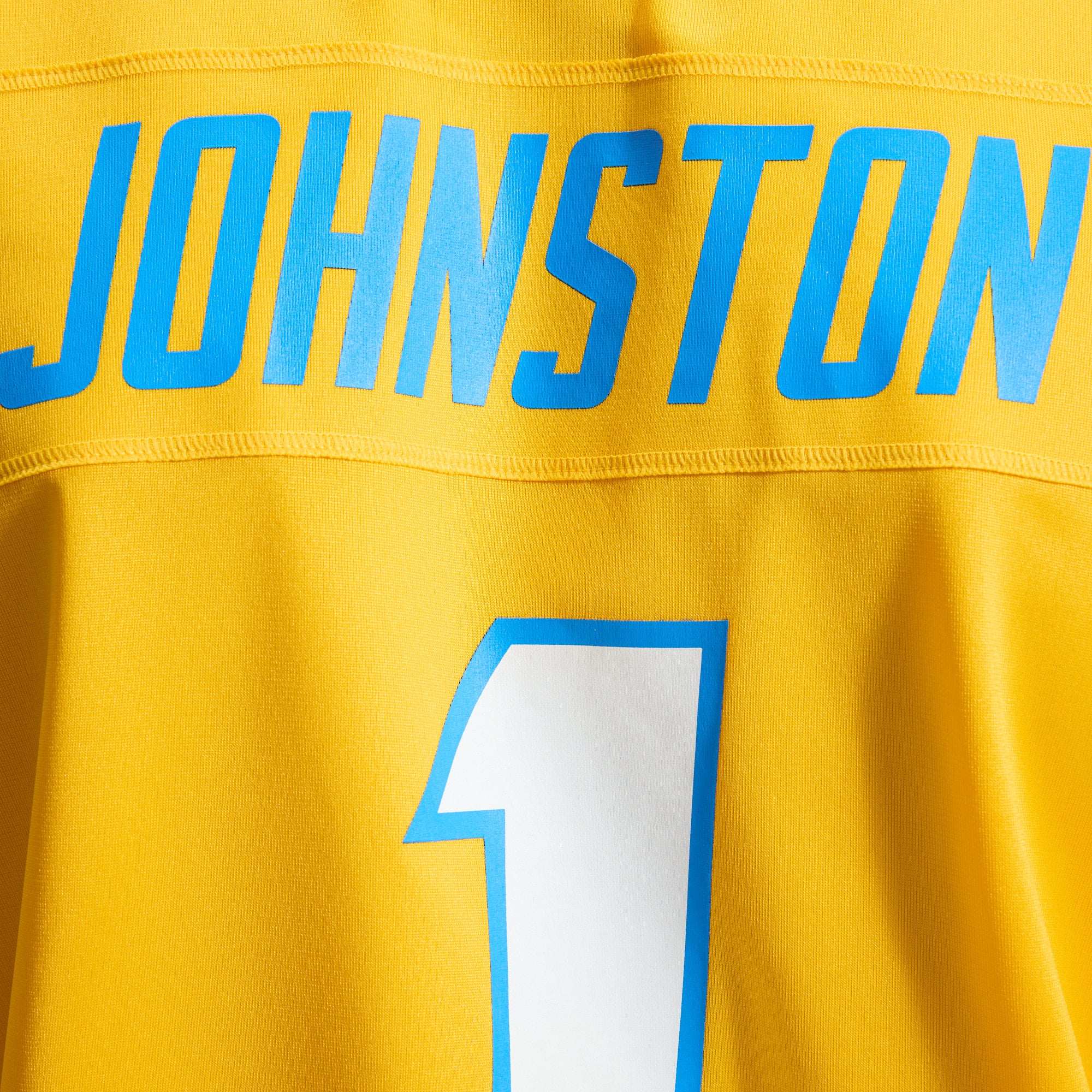 Quentin Johnston Los Angeles Chargers Alternate Charger Power Game Player Jersey - Gold - Image 14