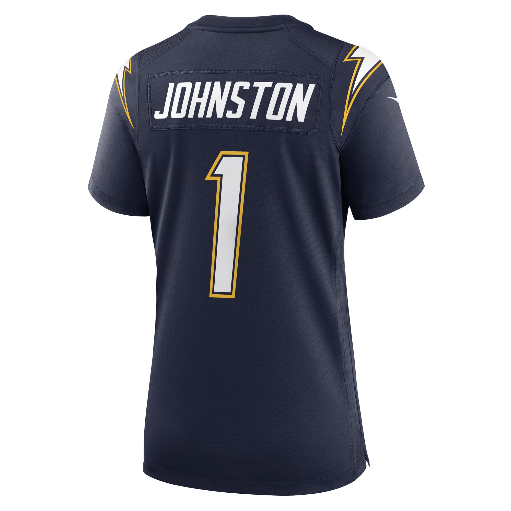 Quentin Johnston Los Angeles Chargers Women's Alternate Charger Power Game Jersey - Navy - Image 4