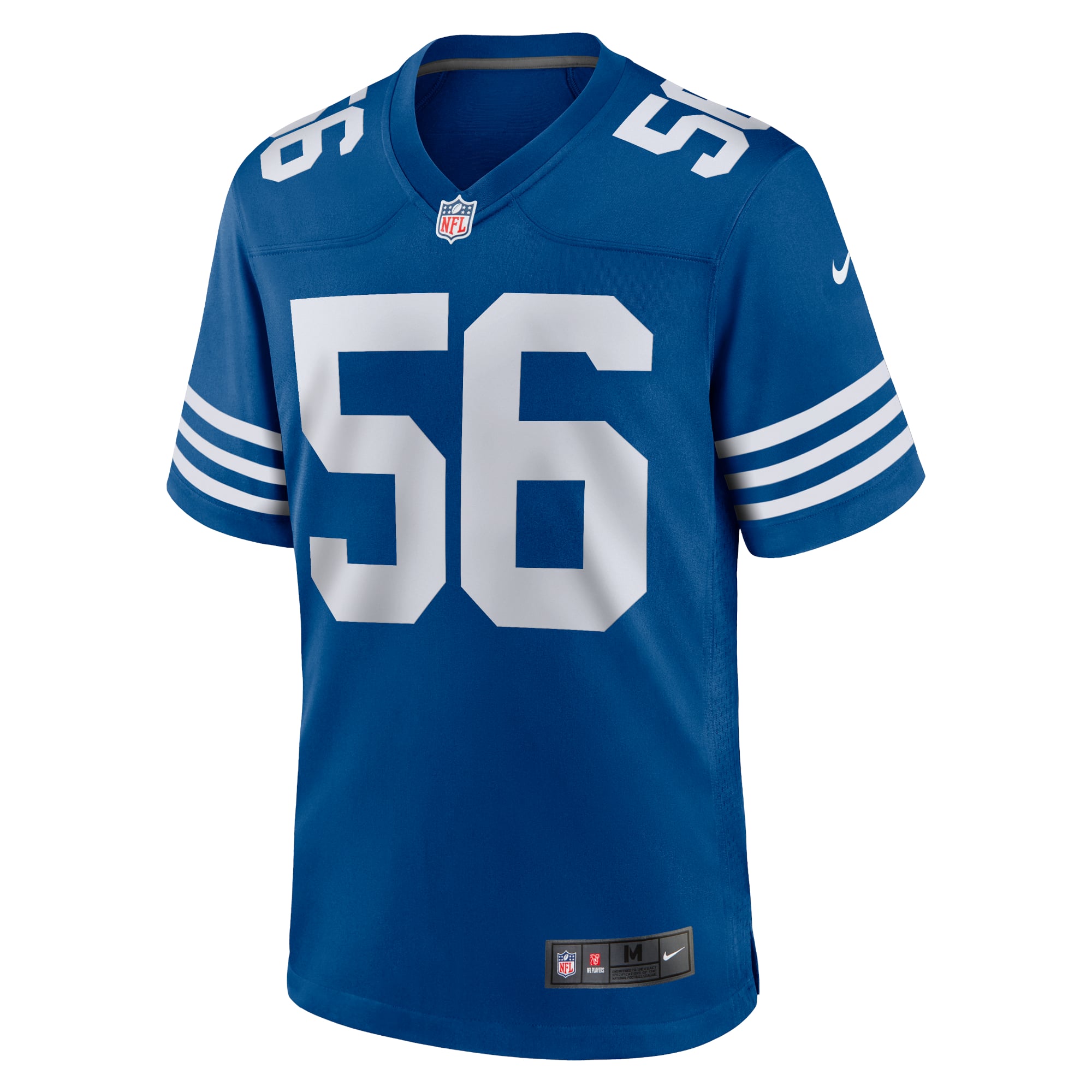 Quenton Nelson Indianapolis Colts Alternate Game Jersey - Royal - Image 3