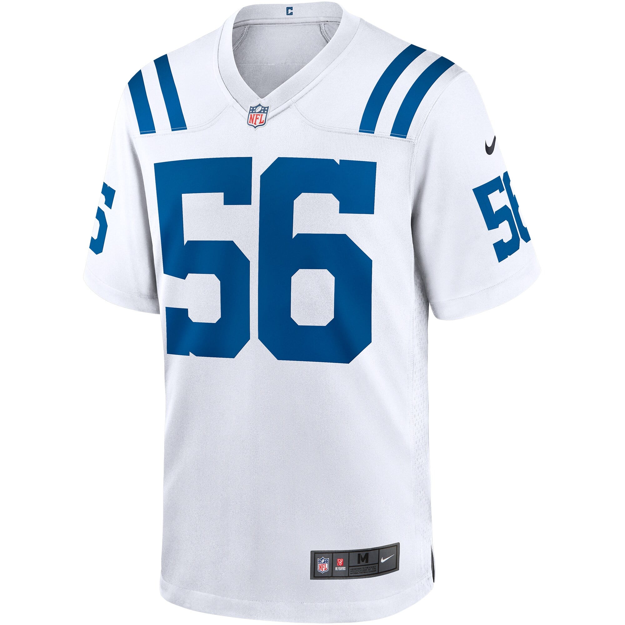 Quenton Nelson Indianapolis Colts Game Player Jersey - White - Image 8
