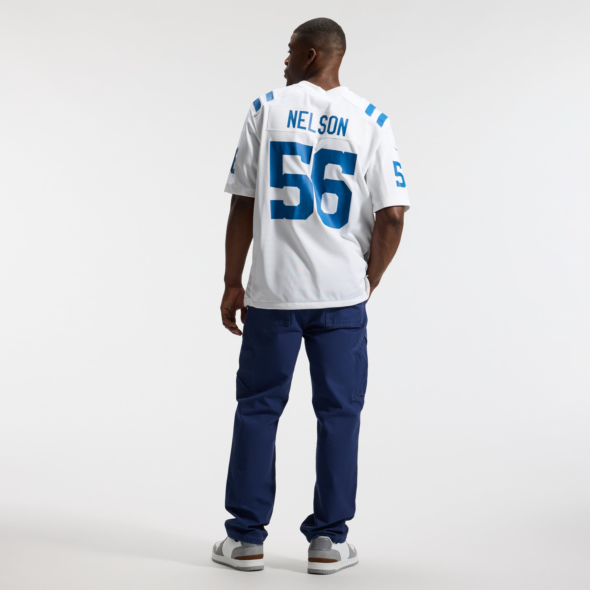 Quenton Nelson Indianapolis Colts Game Player Jersey - White - Image 7