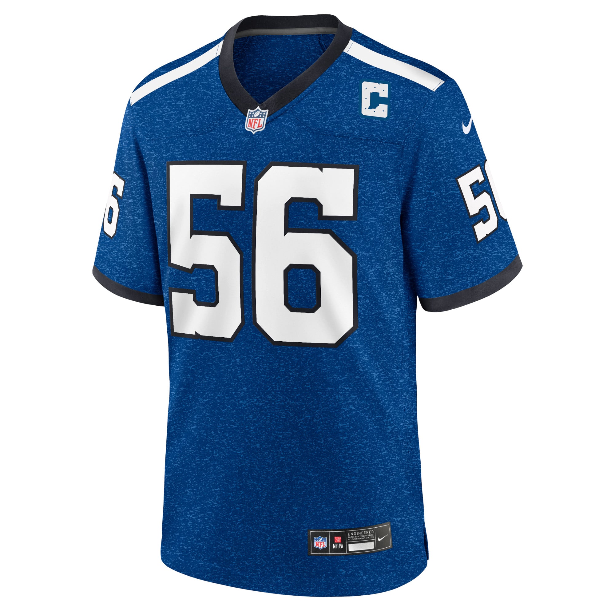 Quenton Nelson Indianapolis Colts Indiana Nights Alternate Game Jersey - Royal - Image 3