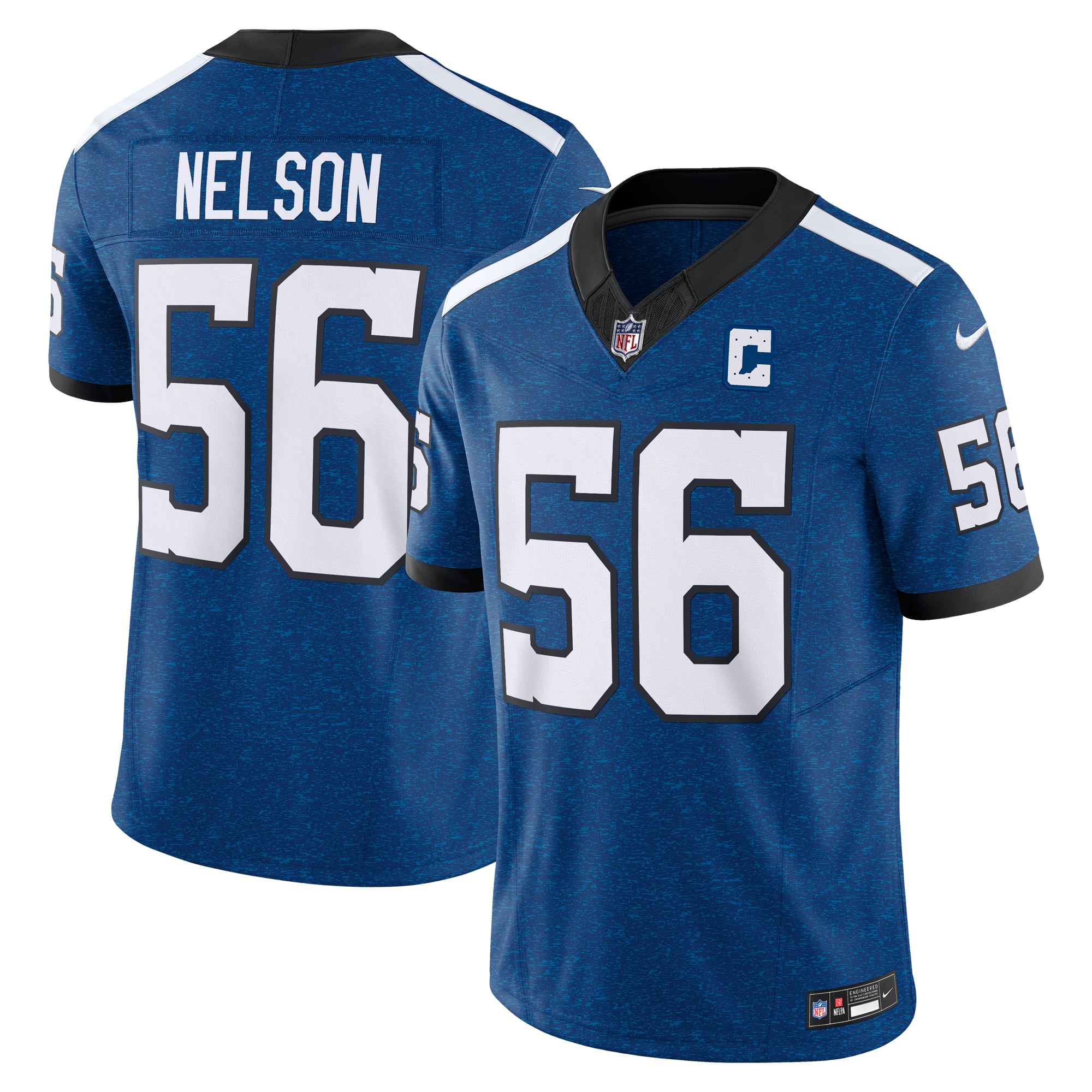 Quenton Nelson Indianapolis Colts Vapor F.U.S.E. Limited Jersey - Blue - Image 2