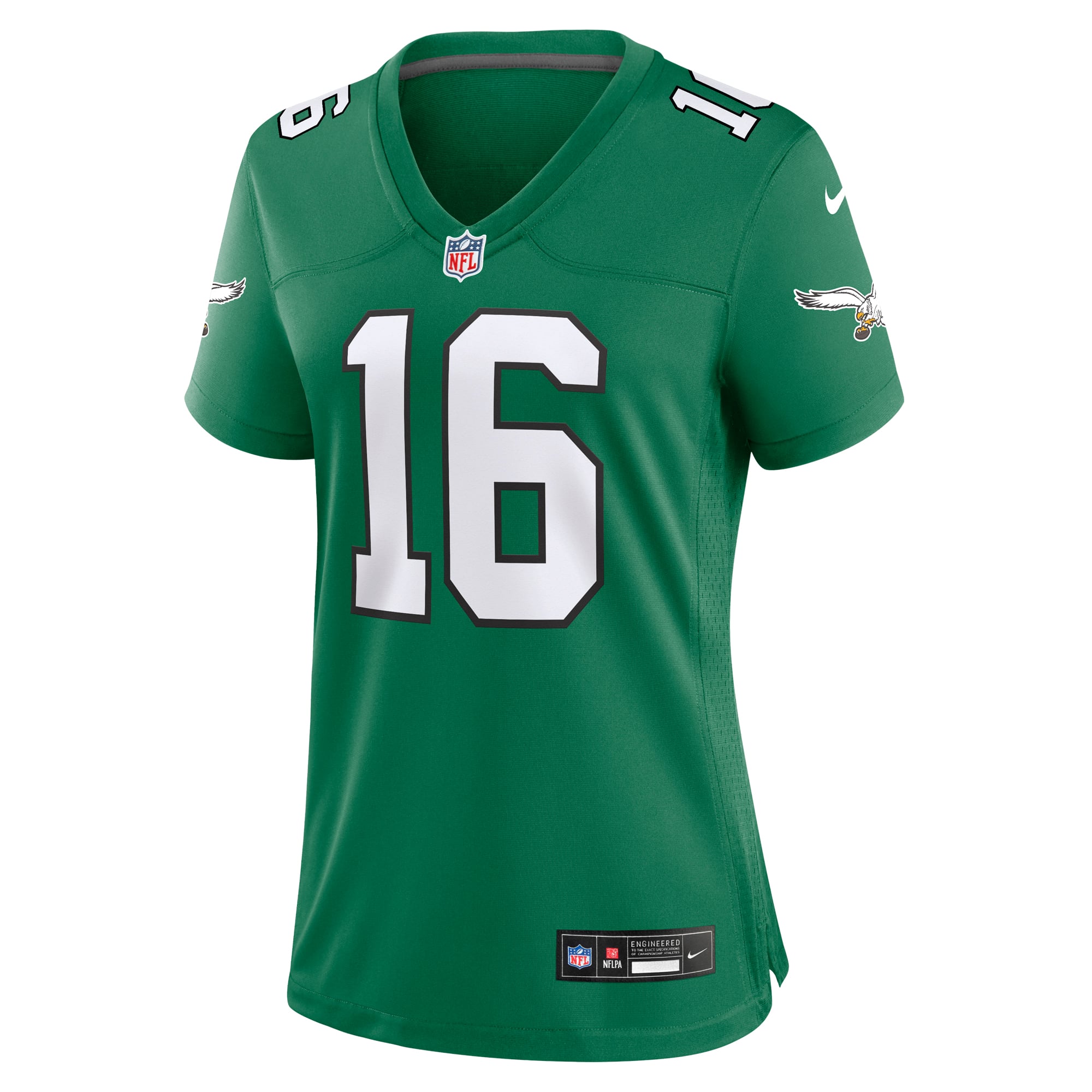 Quez Watkins Philadelphia Eagles Women's Alternate Game Jersey - Kelly Green - Image 3