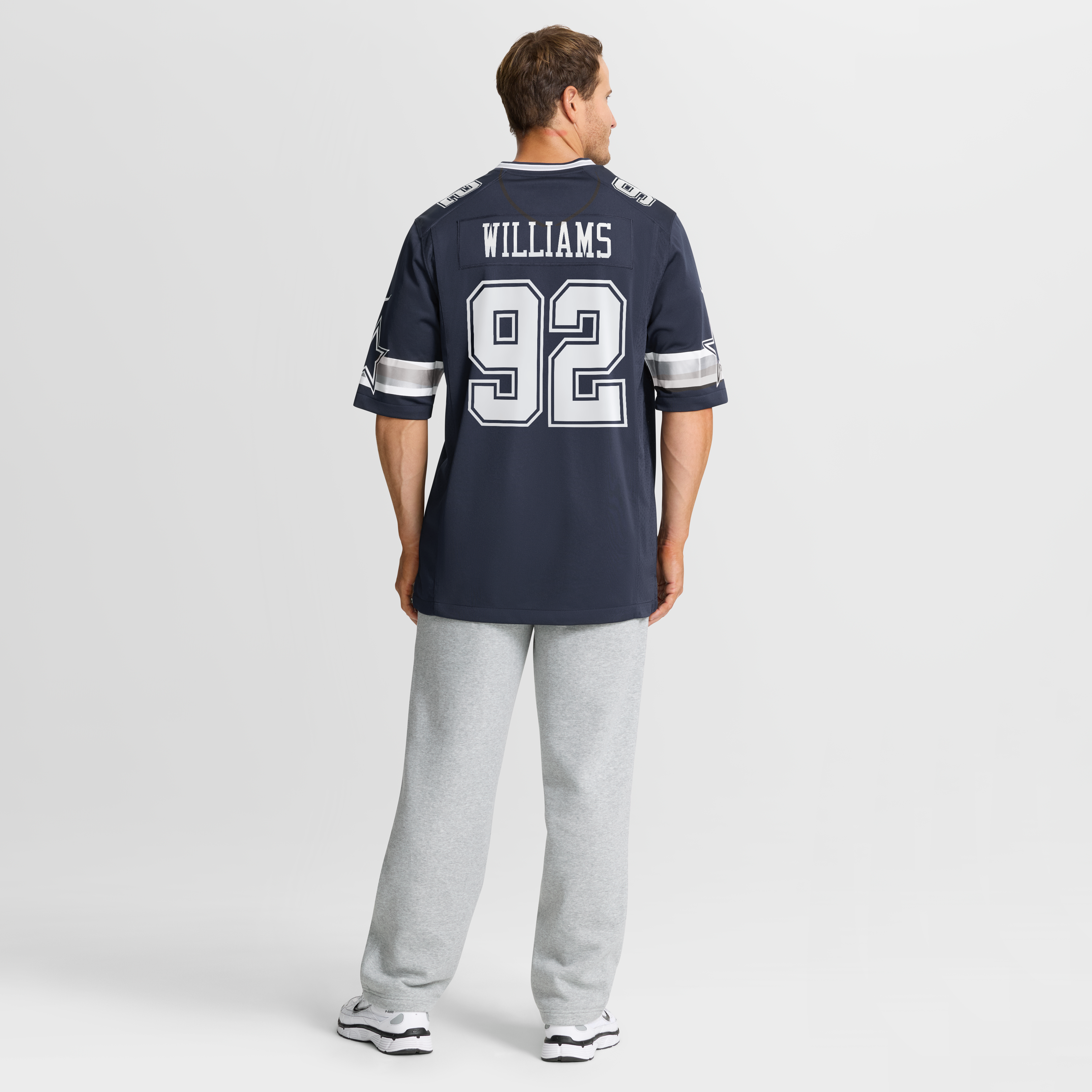 Quinnen Williams Dallas Cowboys Team Game Jersey - Navy - Image 9