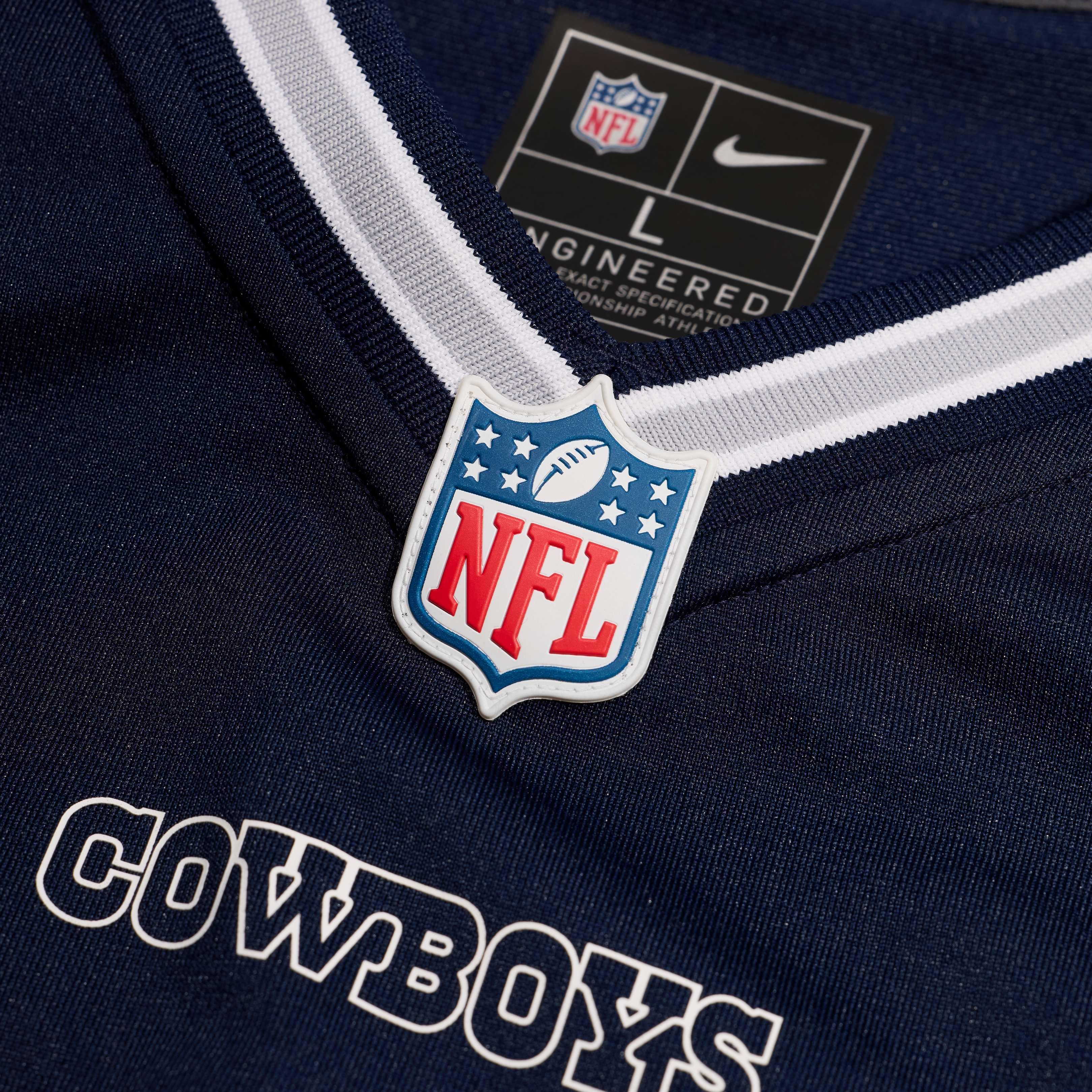 Quinnen Williams Dallas Cowboys Team Game Jersey - Navy - Image 5