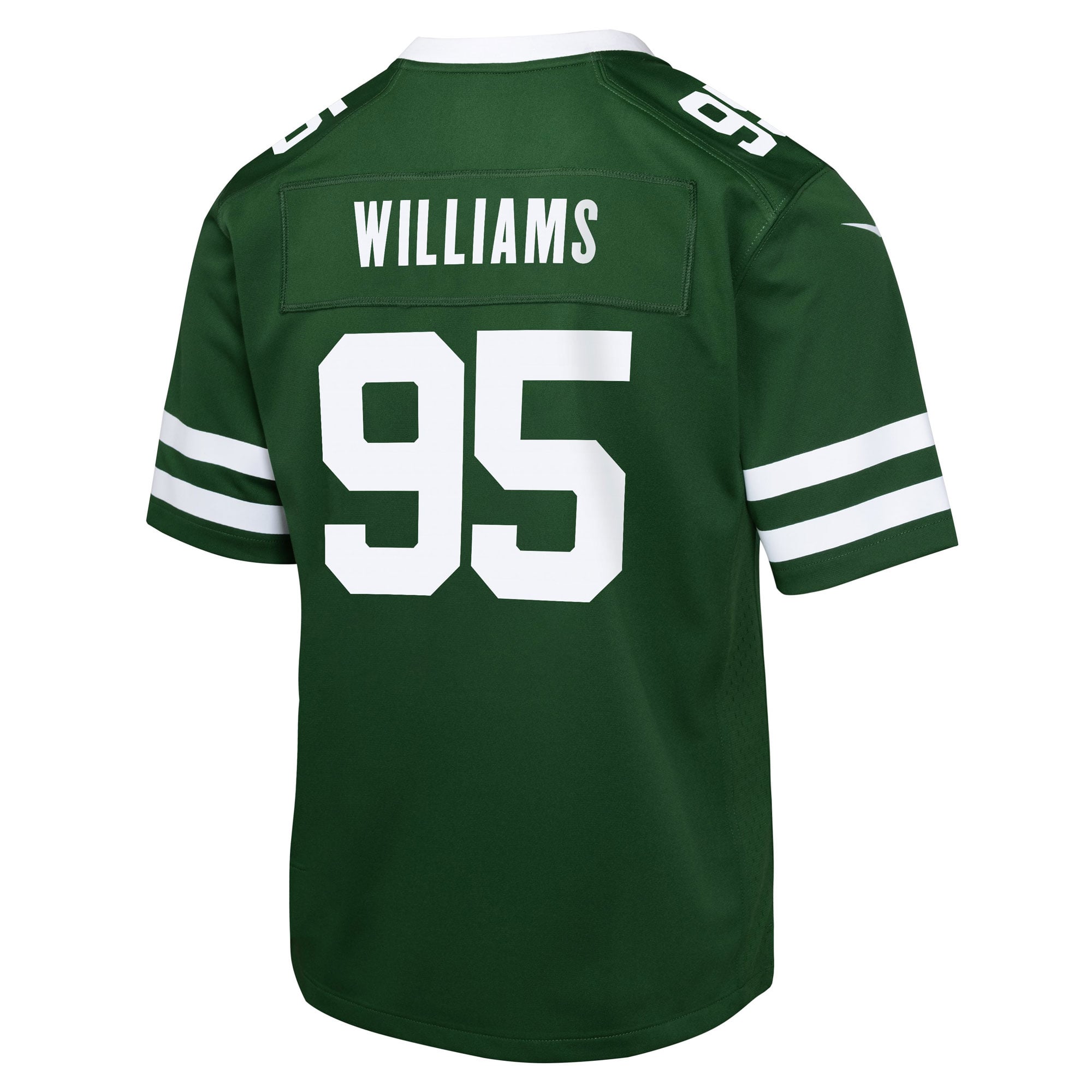 Quinnen Williams New York Jets Youth Game Jersey - Green - Image 4