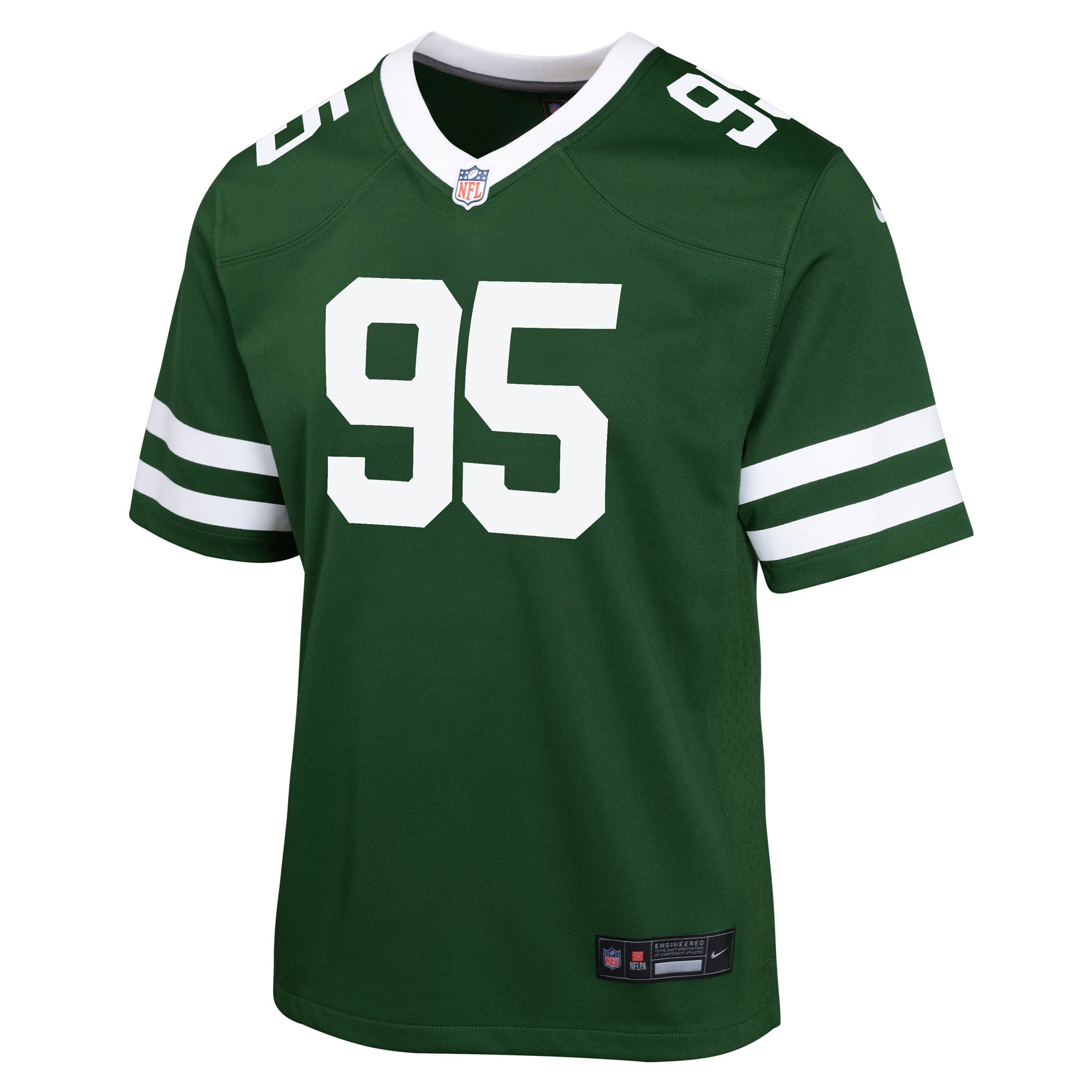 Quinnen Williams New York Jets Youth Game Jersey - Green - Image 3