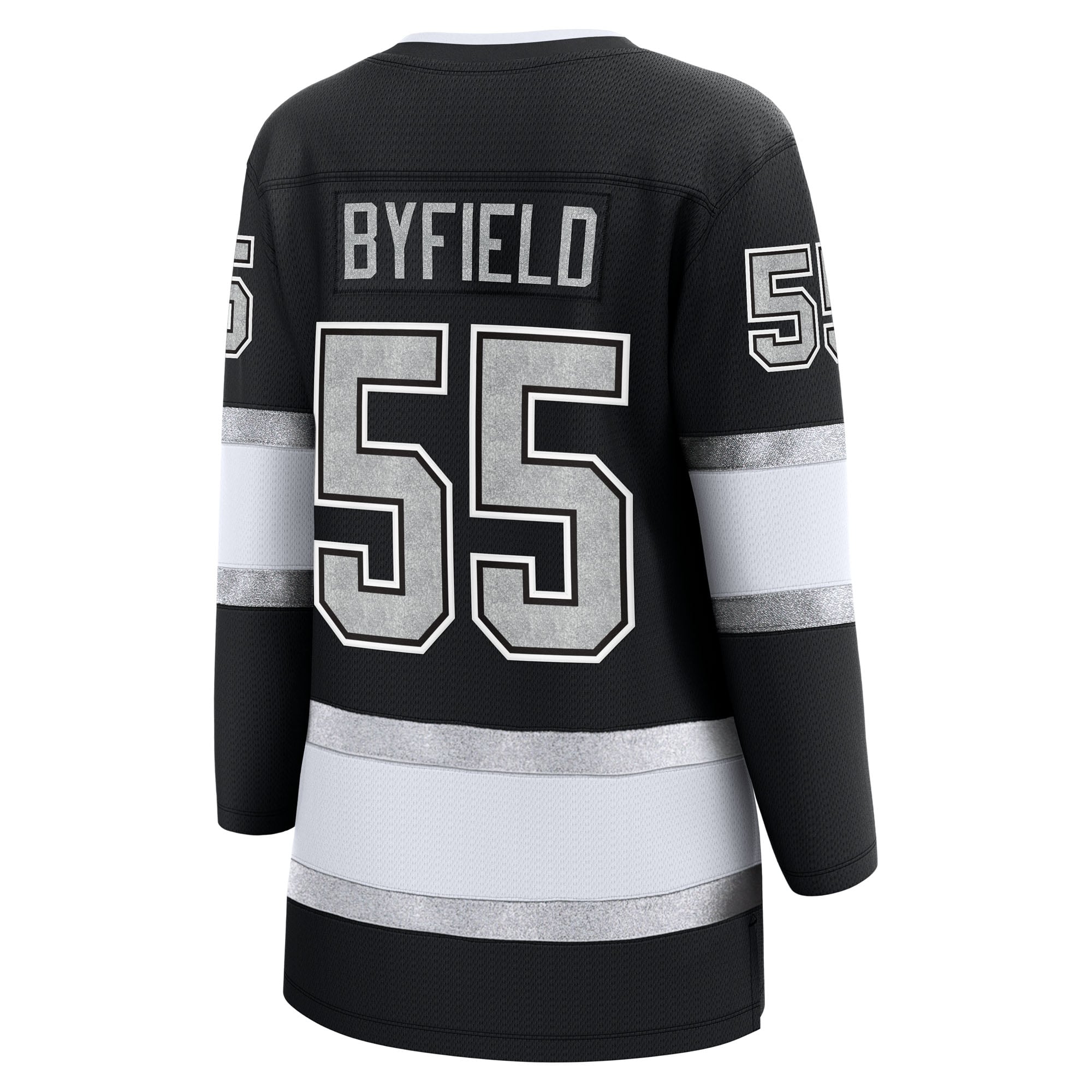 Quinton Byfield Los Angeles Kings Women's Home Breakaway Jersey - Black - Image 4