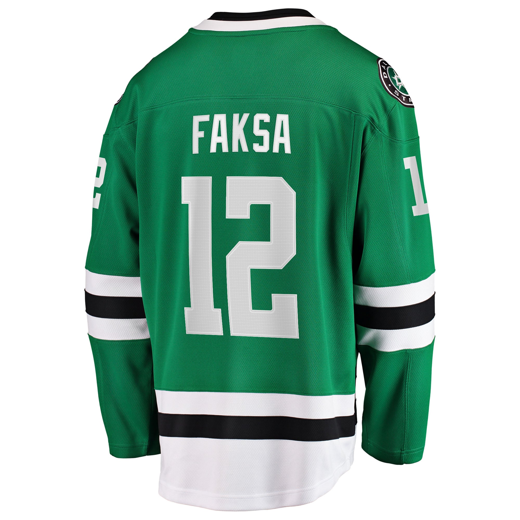 Radek Faksa Dallas Stars Home Breakaway Jersey - Kelly Green - Image 4