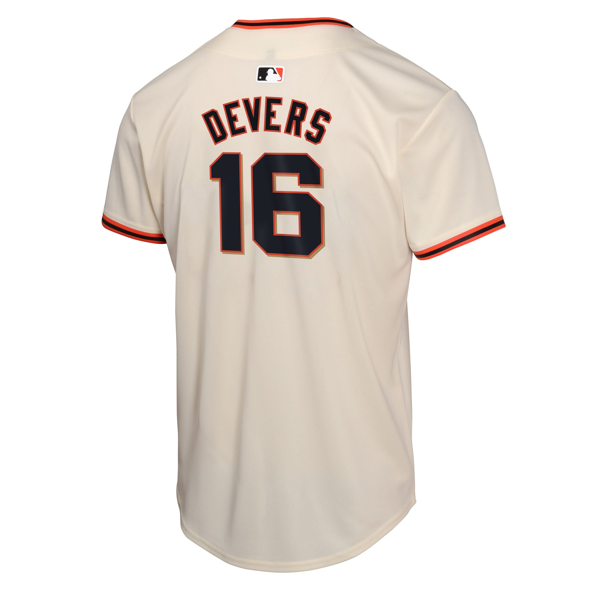 Rafael Devers San Francisco Giants Youth Home Player Game Jersey - Cream - Image 4