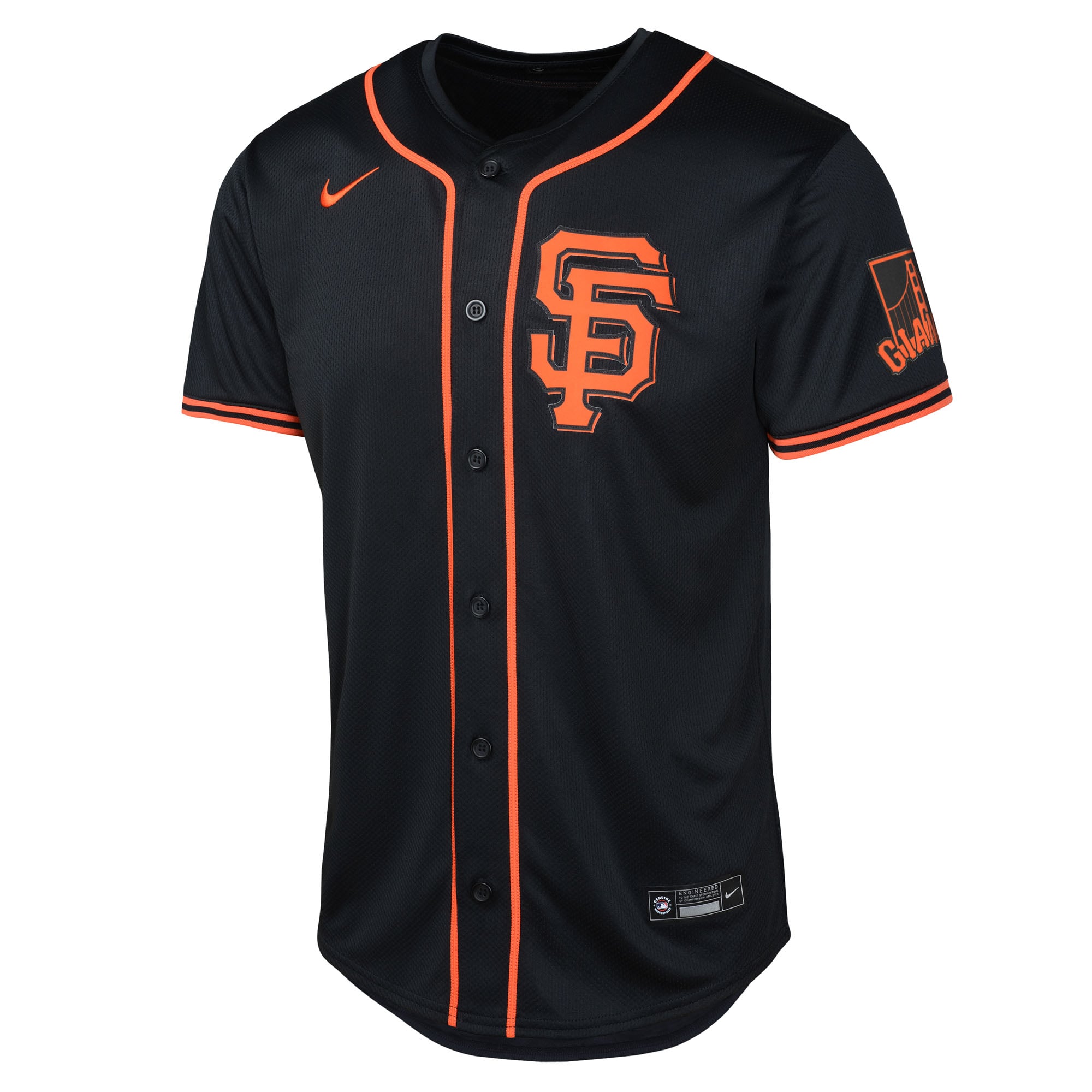 Rafael Devers San Francisco Giants Youth Limited Jersey - Black - Image 3