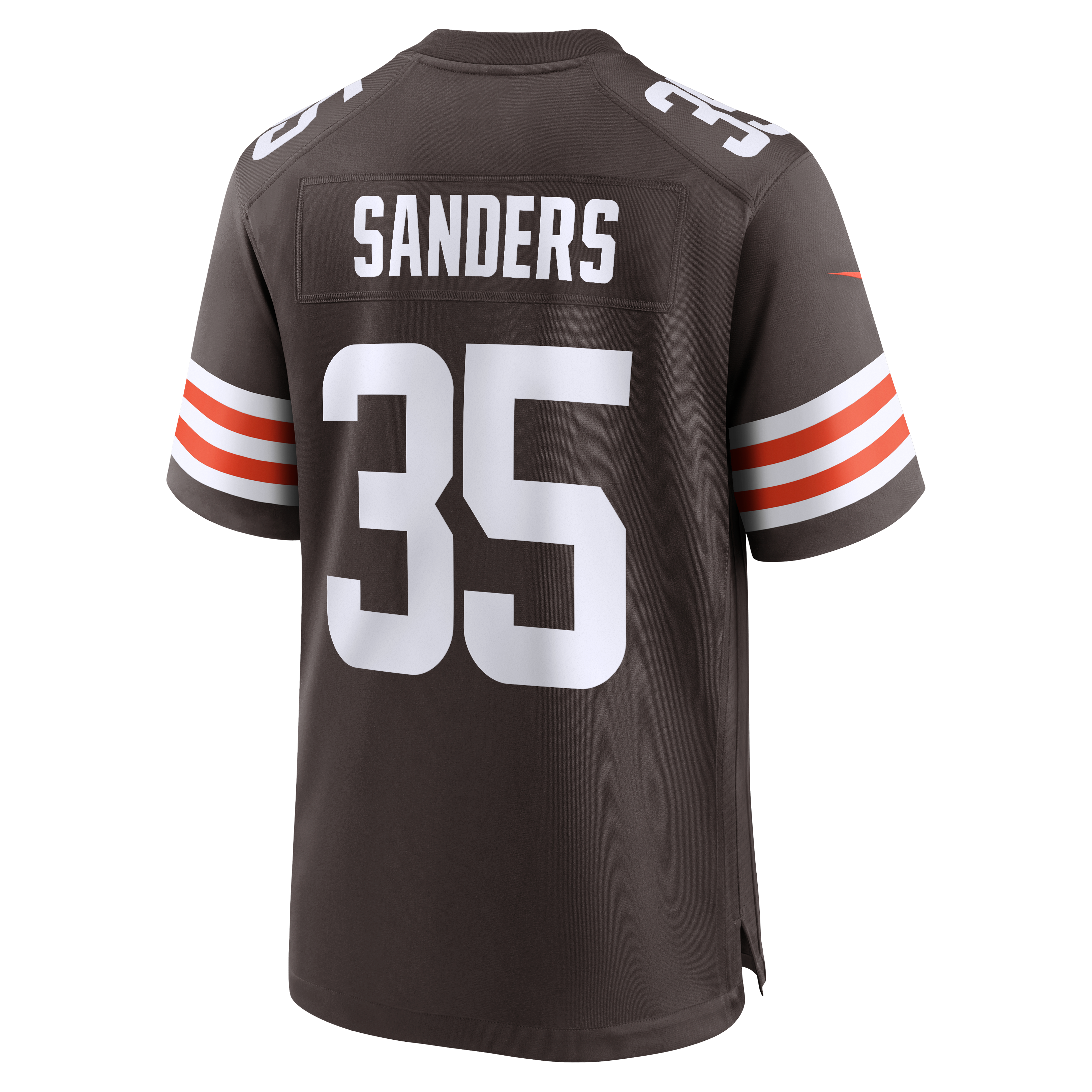 Raheim Sanders Cleveland Browns Team Game Jersey - Brown - Image 4