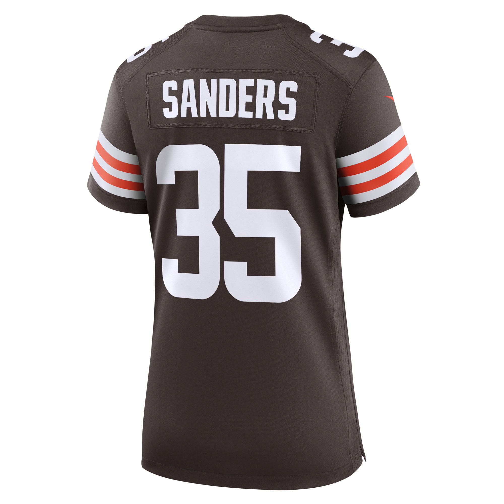 Raheim Sanders Cleveland Browns Women's Team Game Jersey - Brown - Image 4