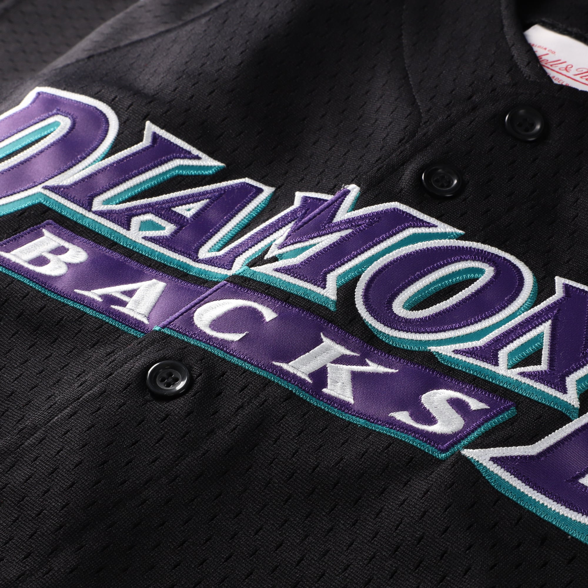 Randy Johnson Arizona Diamondbacks Youth Cooperstown Collection Mesh Batting Practice Jersey - Black - Image 5