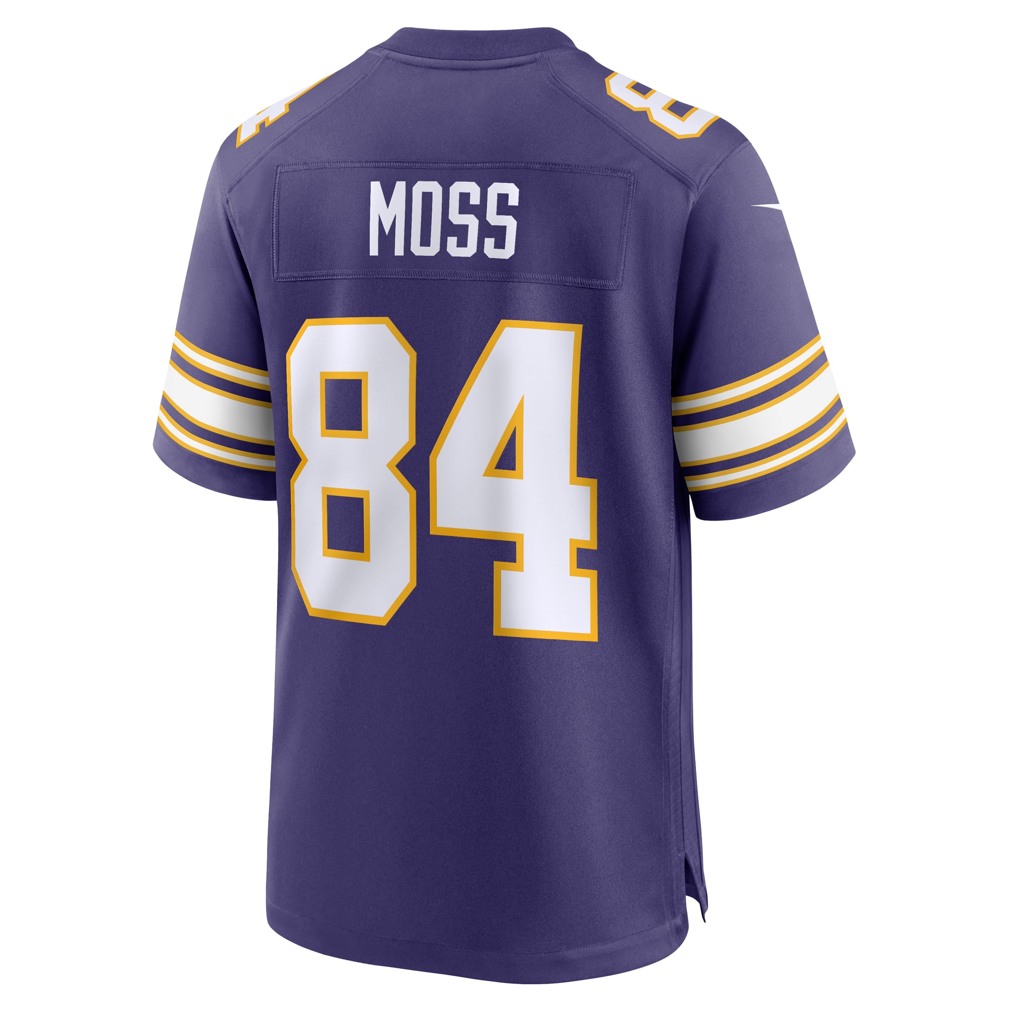 Randy Moss Minnesota Vikings Alternate Retired Player Game Jersey - Purple - Image 4