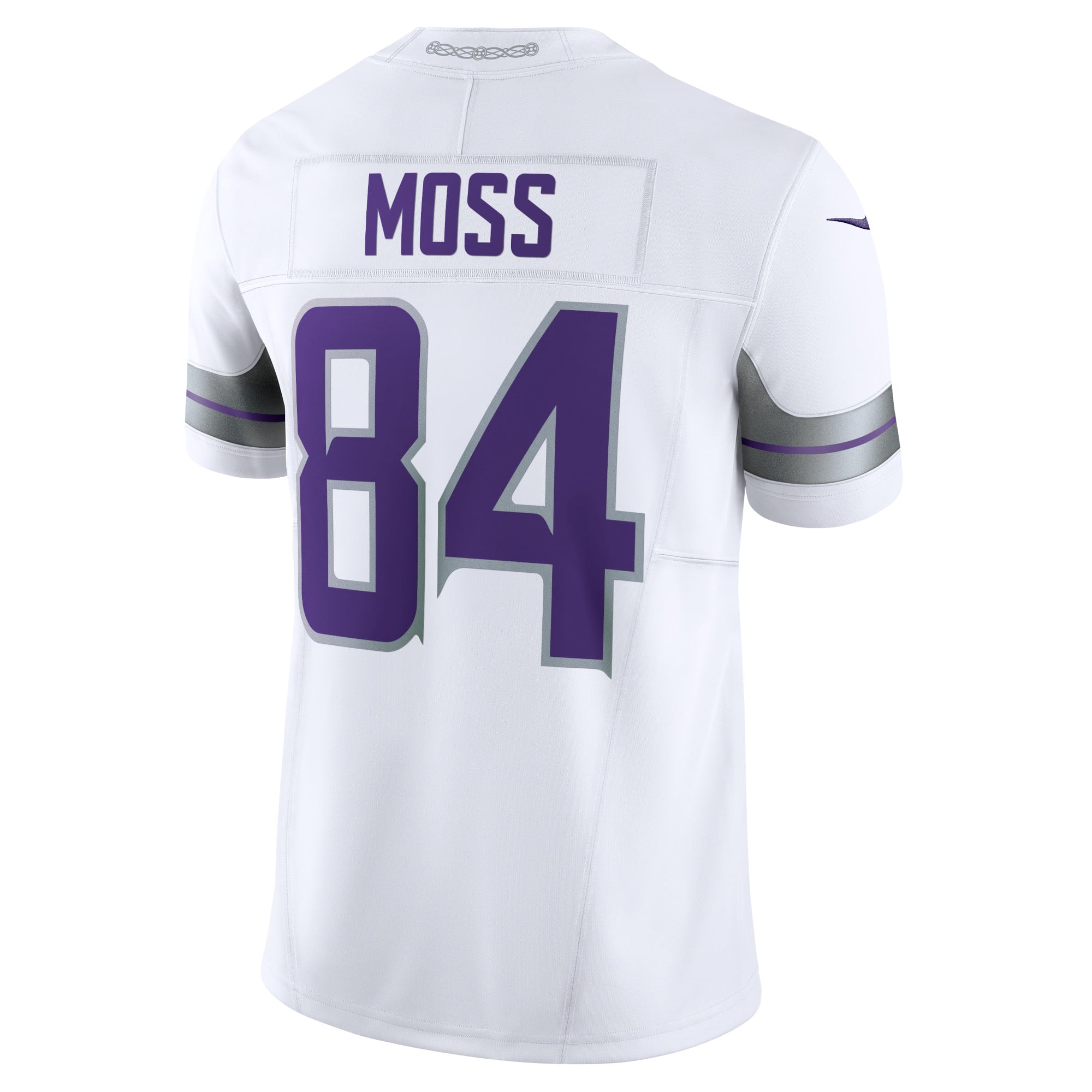 Randy Moss Minnesota Vikings Alternate Vapor F.U.S.E. Retired Player Limited Jersey - White - Image 4