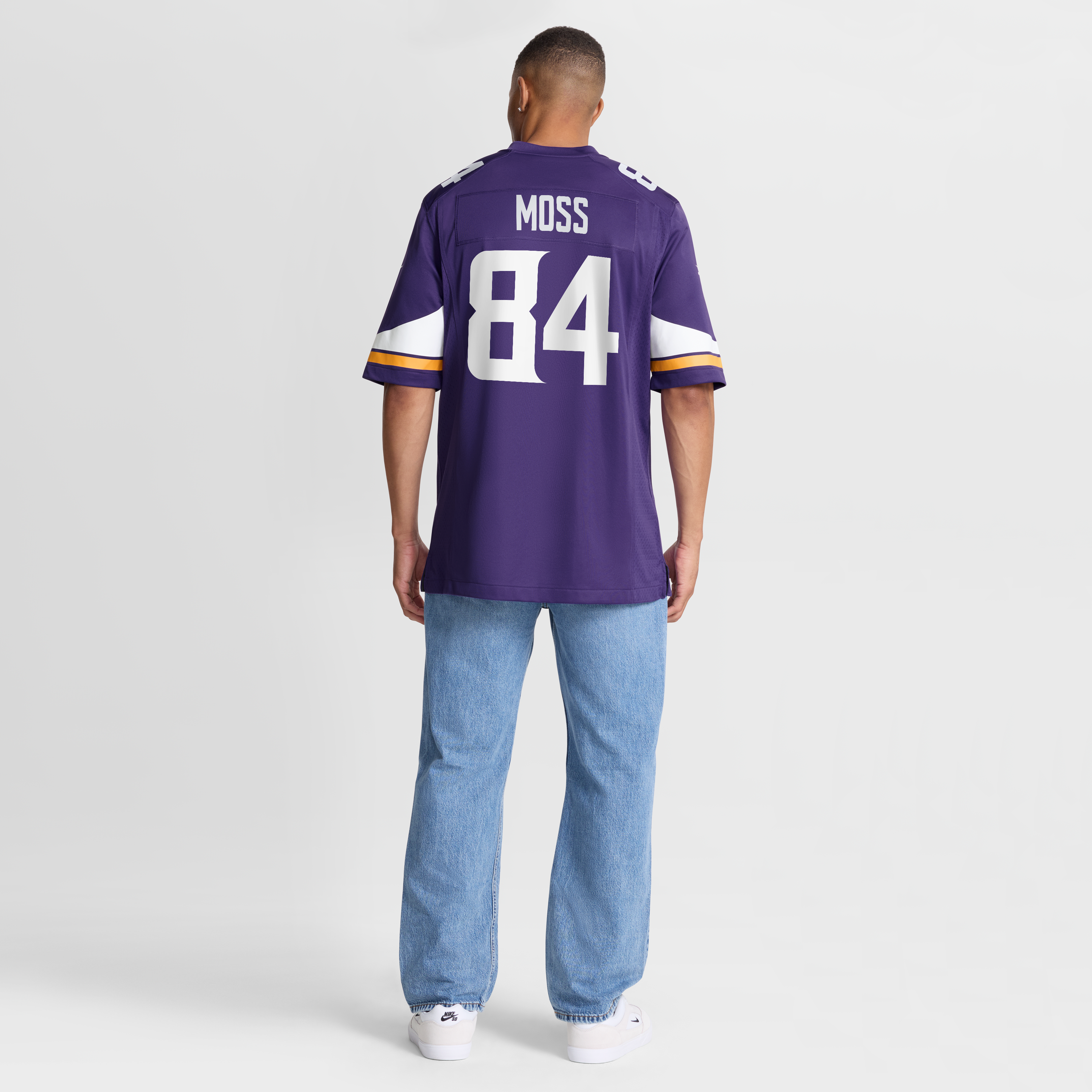 Randy Moss Minnesota Vikings Game Retired Player Jersey - Purple - Image 9