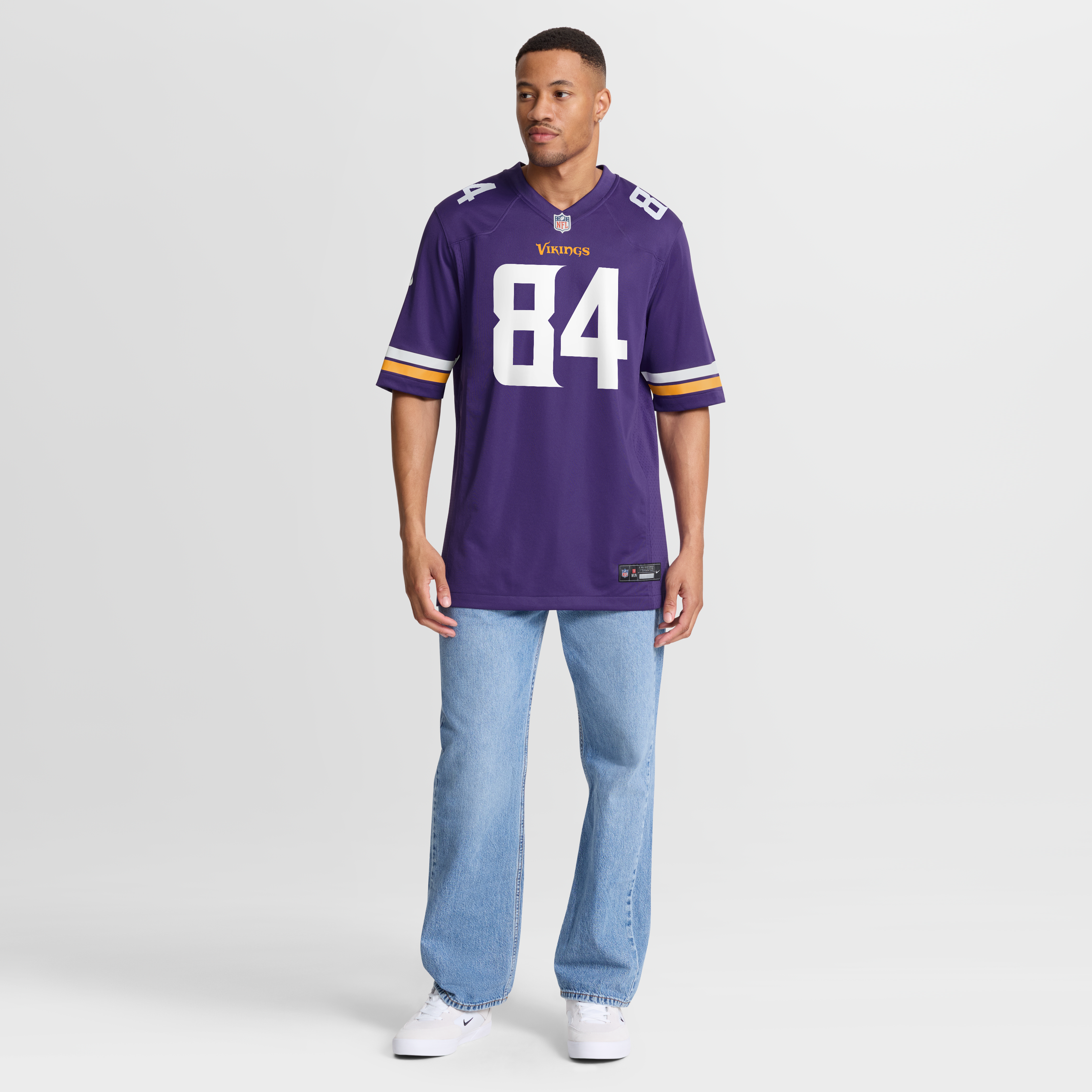 Randy Moss Minnesota Vikings Game Retired Player Jersey - Purple - Image 8