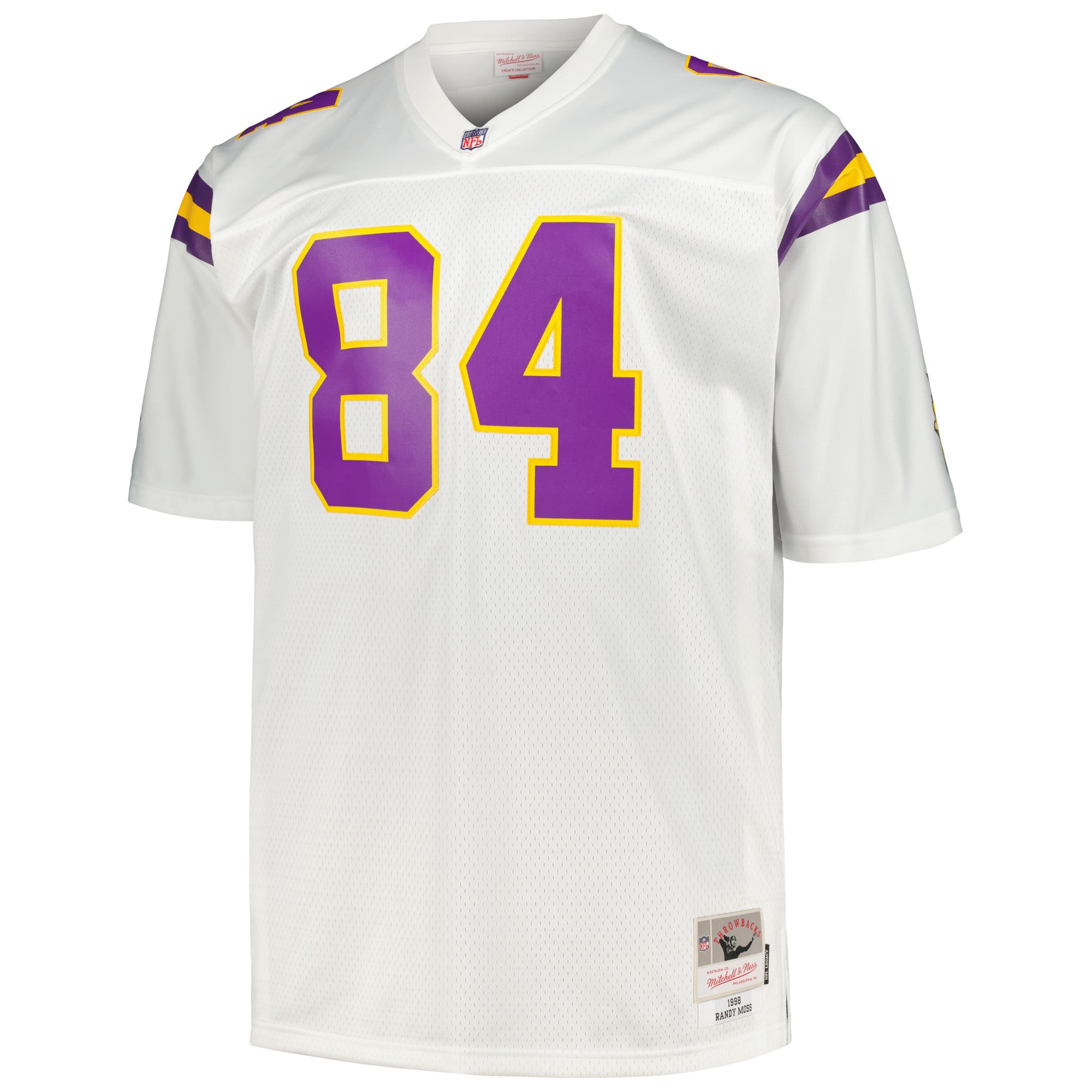 Randy Moss Minnesota Vikings Big & Tall 1998 Legacy Retired Player Jersey - White - Image 3