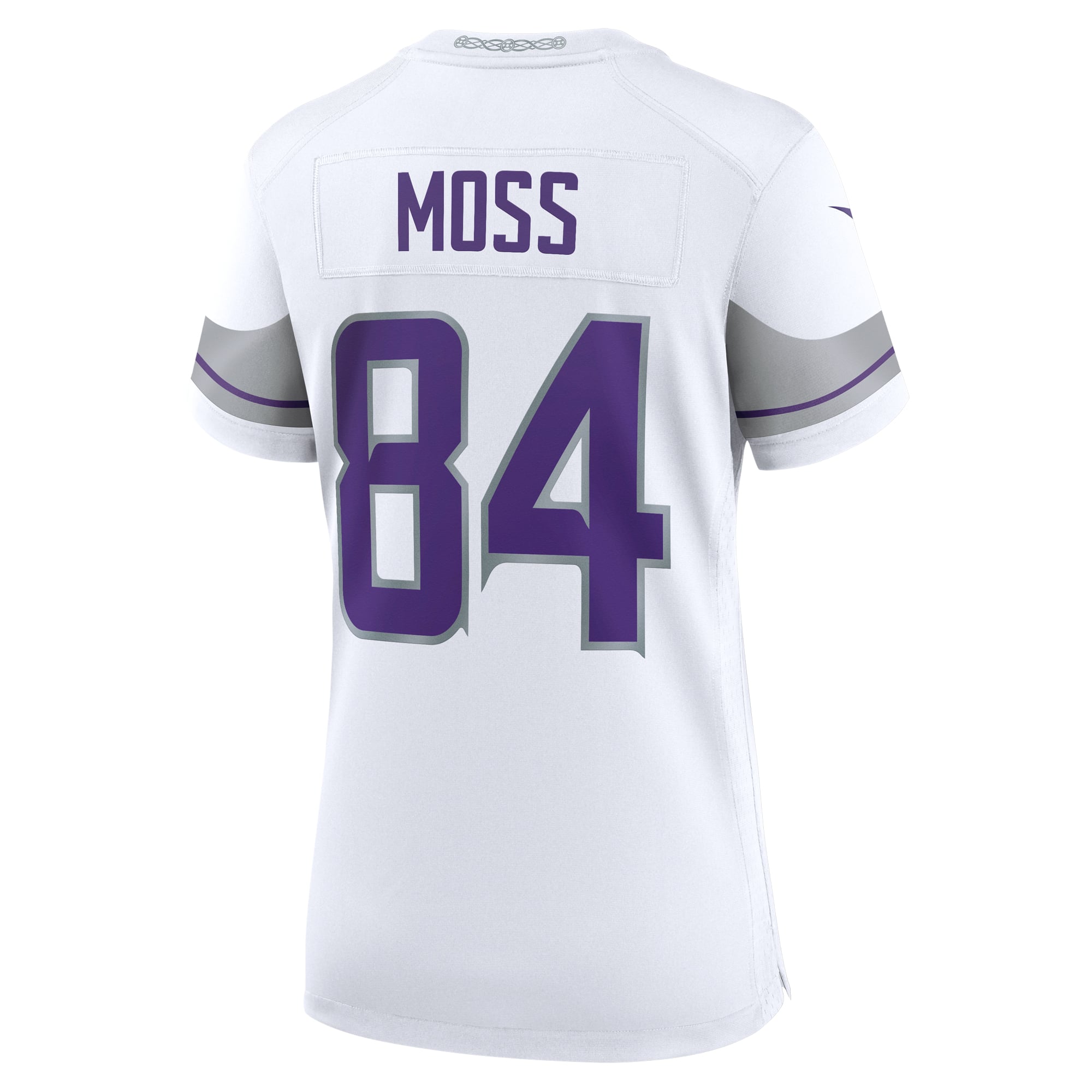 Randy Moss Minnesota Vikings Women's Alternate Retired Player Game Jersey - White - Image 4