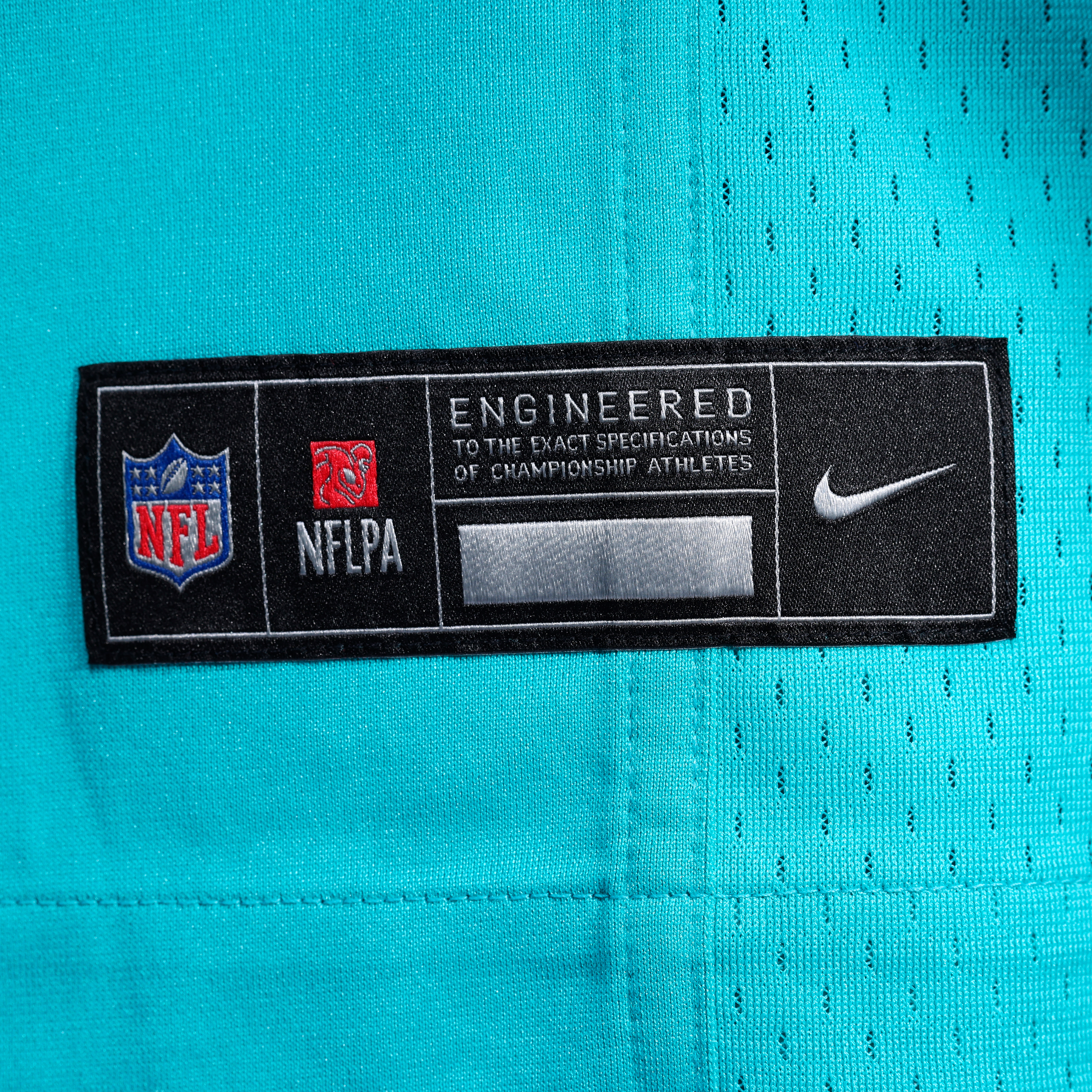Rashard Lawrence Miami Dolphins Team Game Jersey - Aqua - Image 7