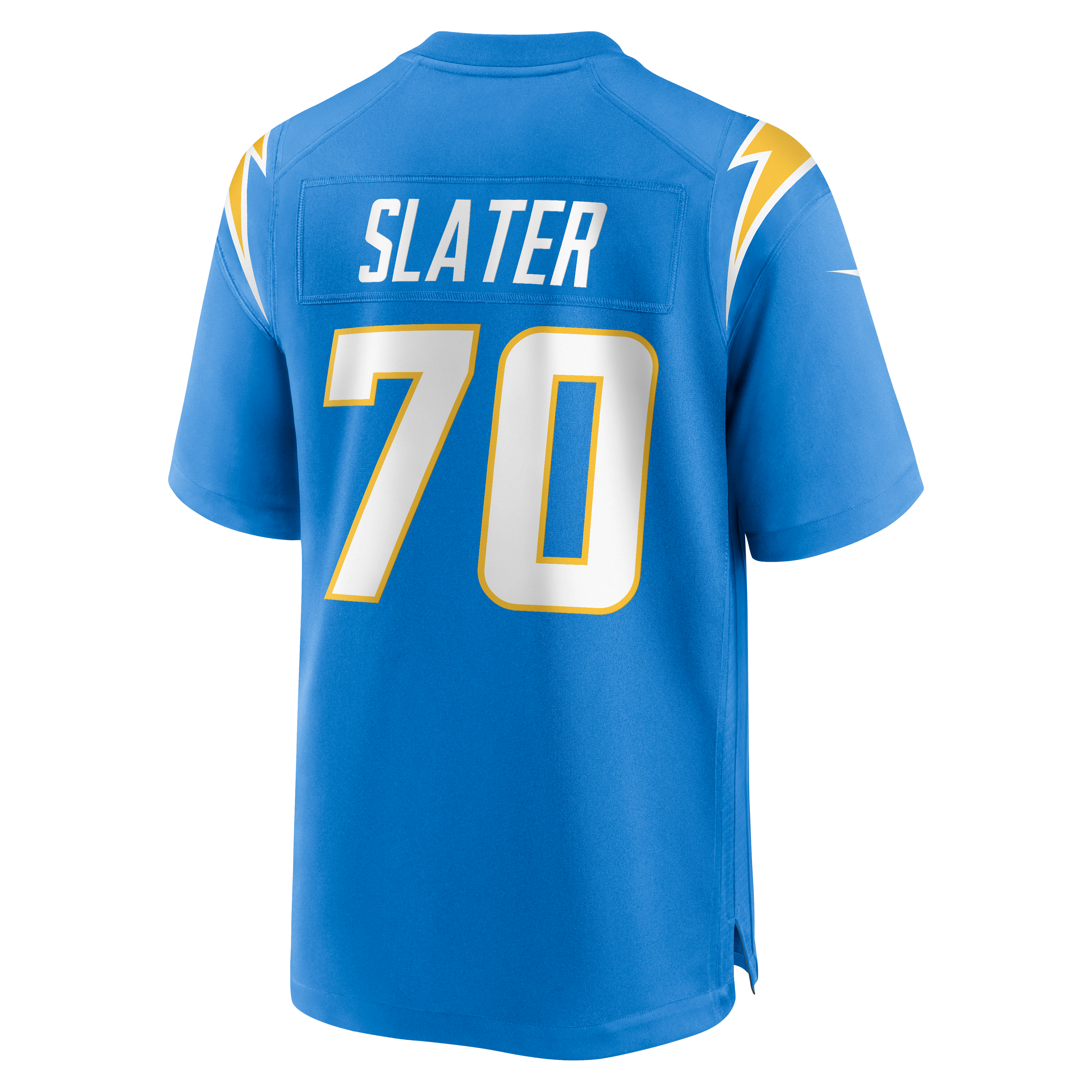 Rashawn Slater Los Angeles Chargers Game Jersey - Powder Blue - Blue - Image 4