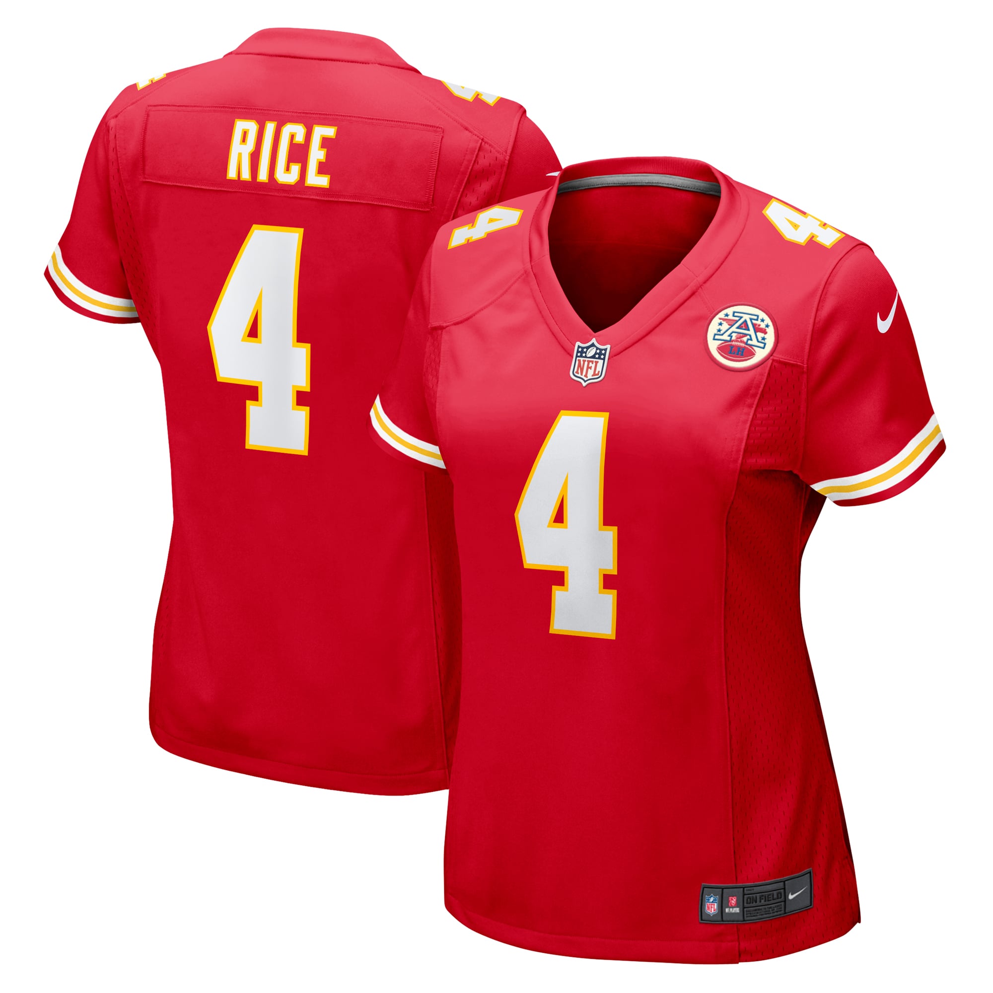 Rashee Rice Kansas City Chiefs Women's Game Jersey - Red - Image 2