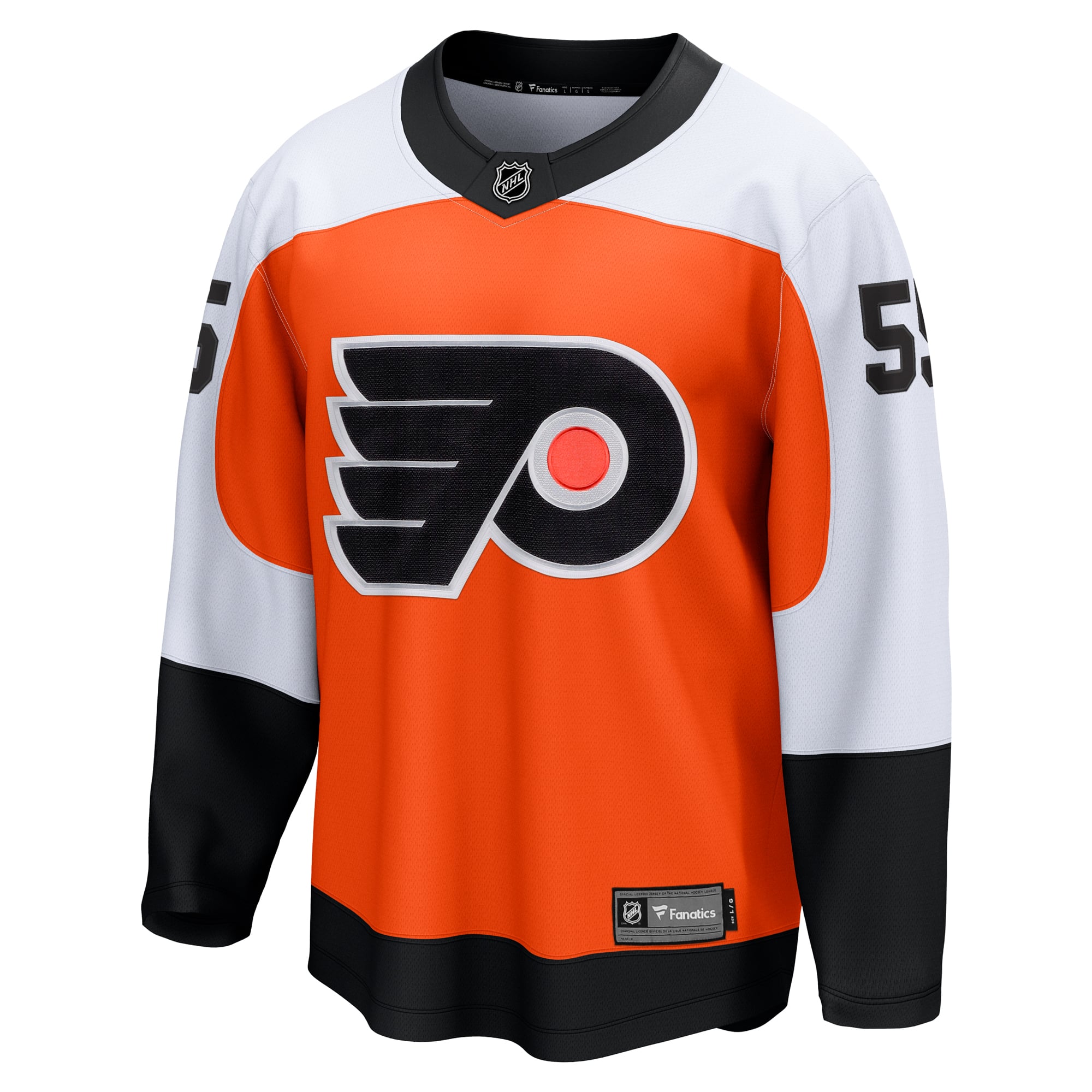 Rasmus Ristolainen Philadelphia Flyers Home Breakaway Jersey - Orange - Image 3