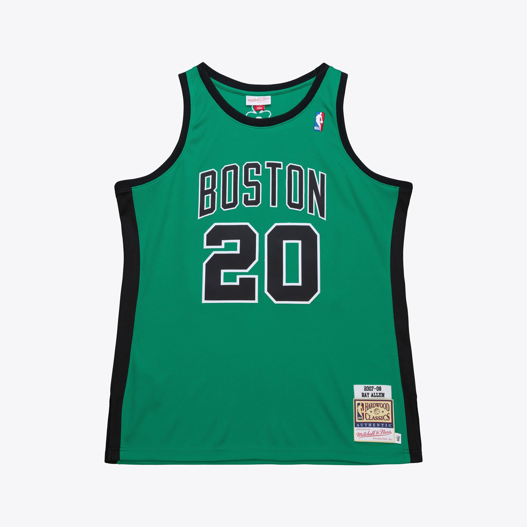 Ray Allen Boston Celtics 2007-08 Hardwood Classics Jersey - Kelly Green - Image 2