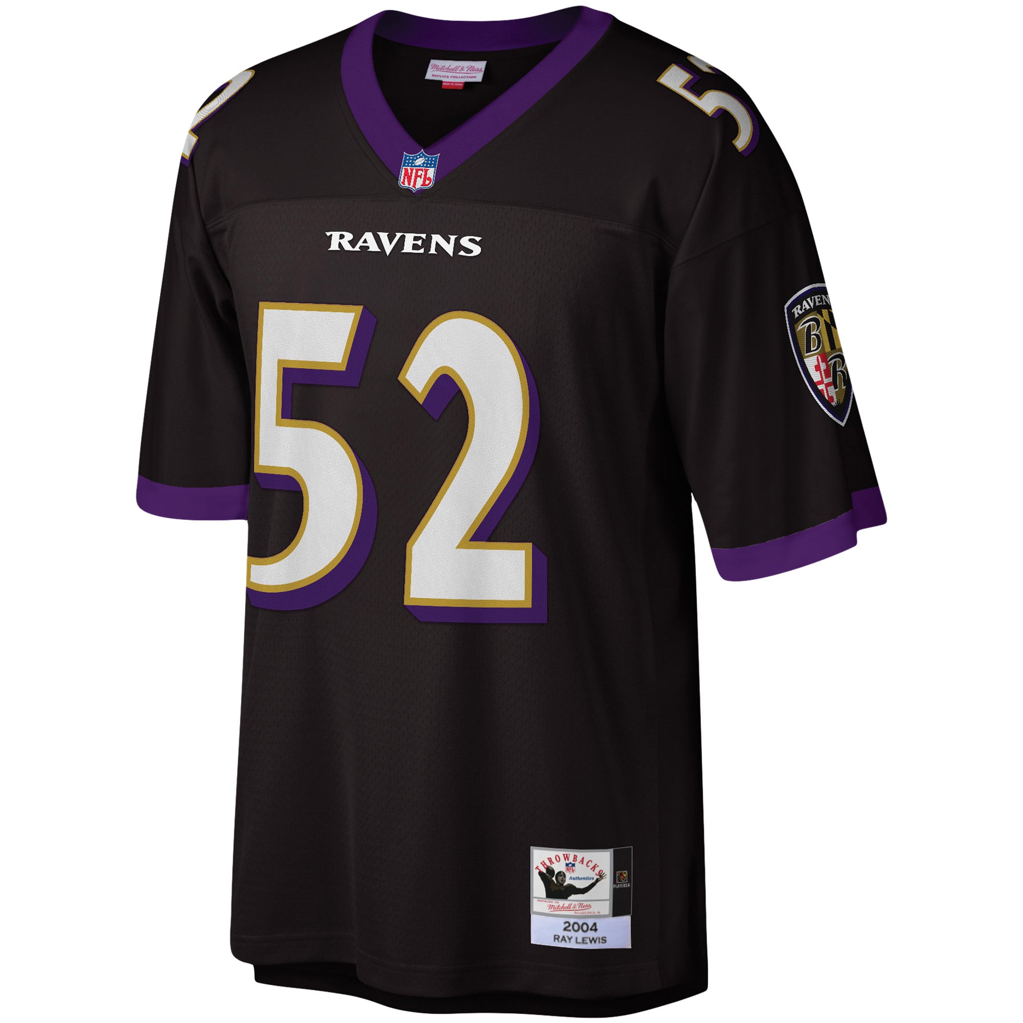Ray Lewis Baltimore Ravens Legacy Jersey - Black - Image 3