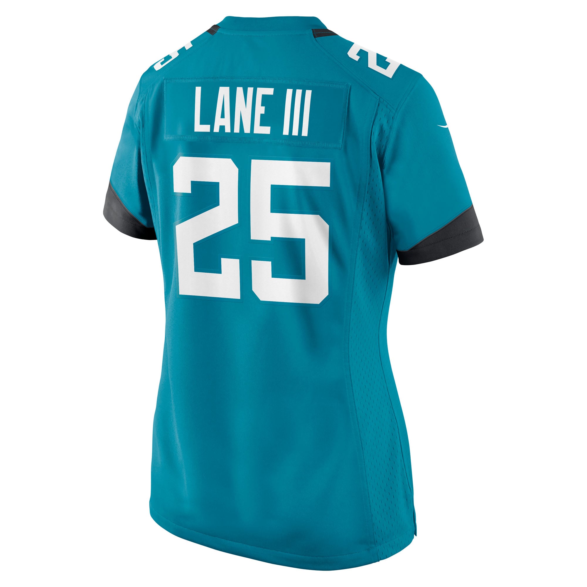 Rayuan Lane III Jacksonville Jaguars Women's Team Game Jersey - Teal - Image 4