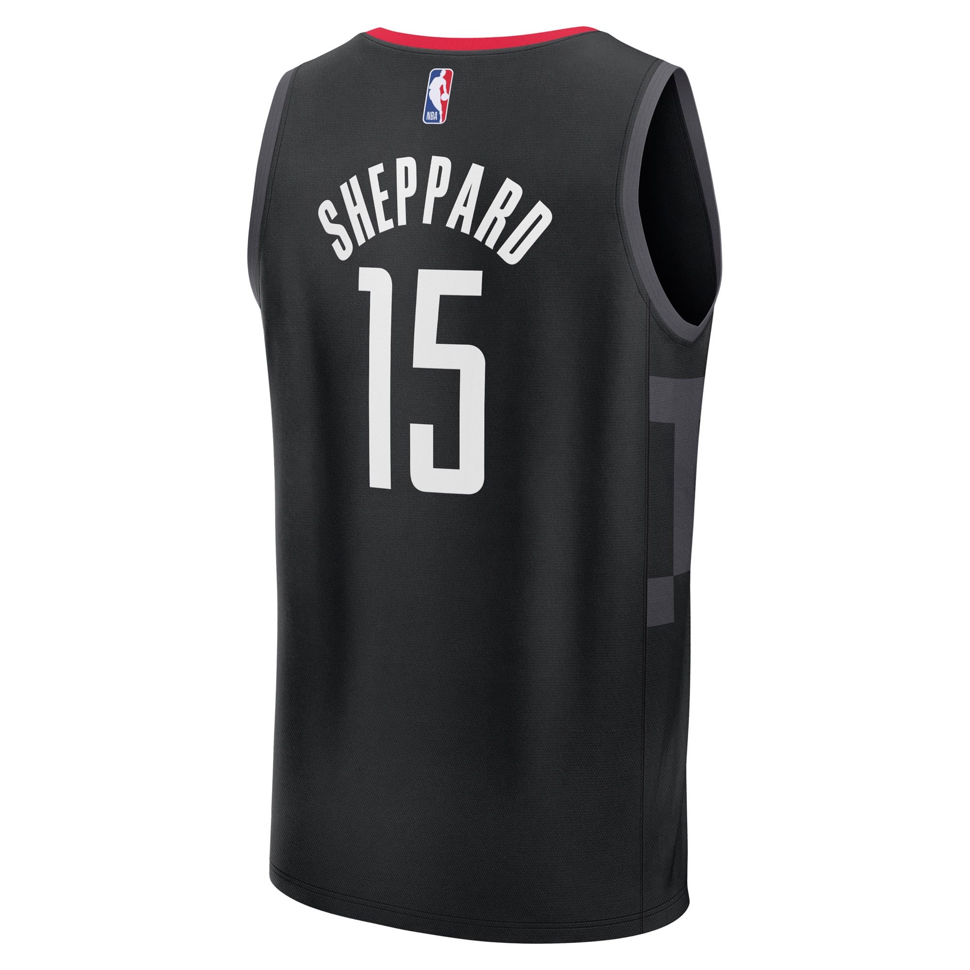 Reed Sheppard Houston Rockets Fast Break Player Jersey - Statement Edition - Black - Image 4