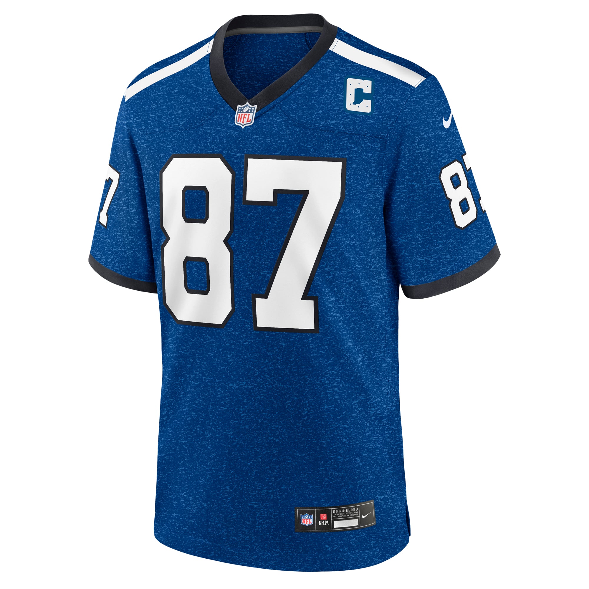 Reggie Wayne Indianapolis Colts Retired Player Alternate Game Jersey - Blue - Image 3
