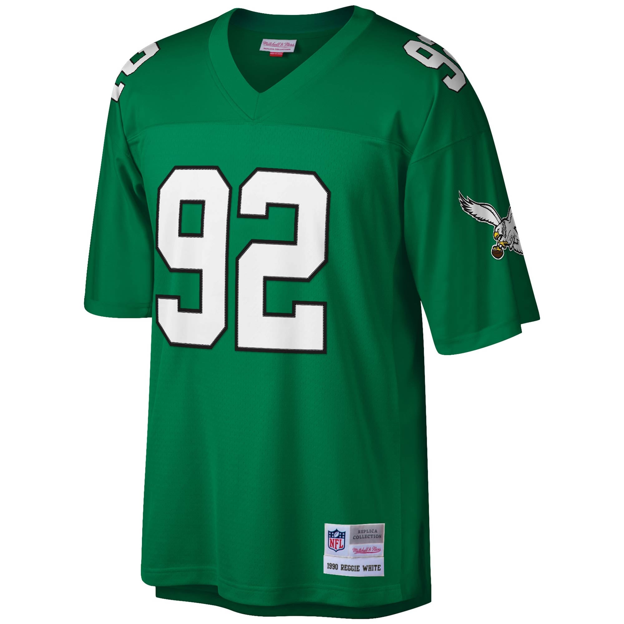 Reggie White Philadelphia Eagles Legacy Jersey - Kelly Green - Image 3