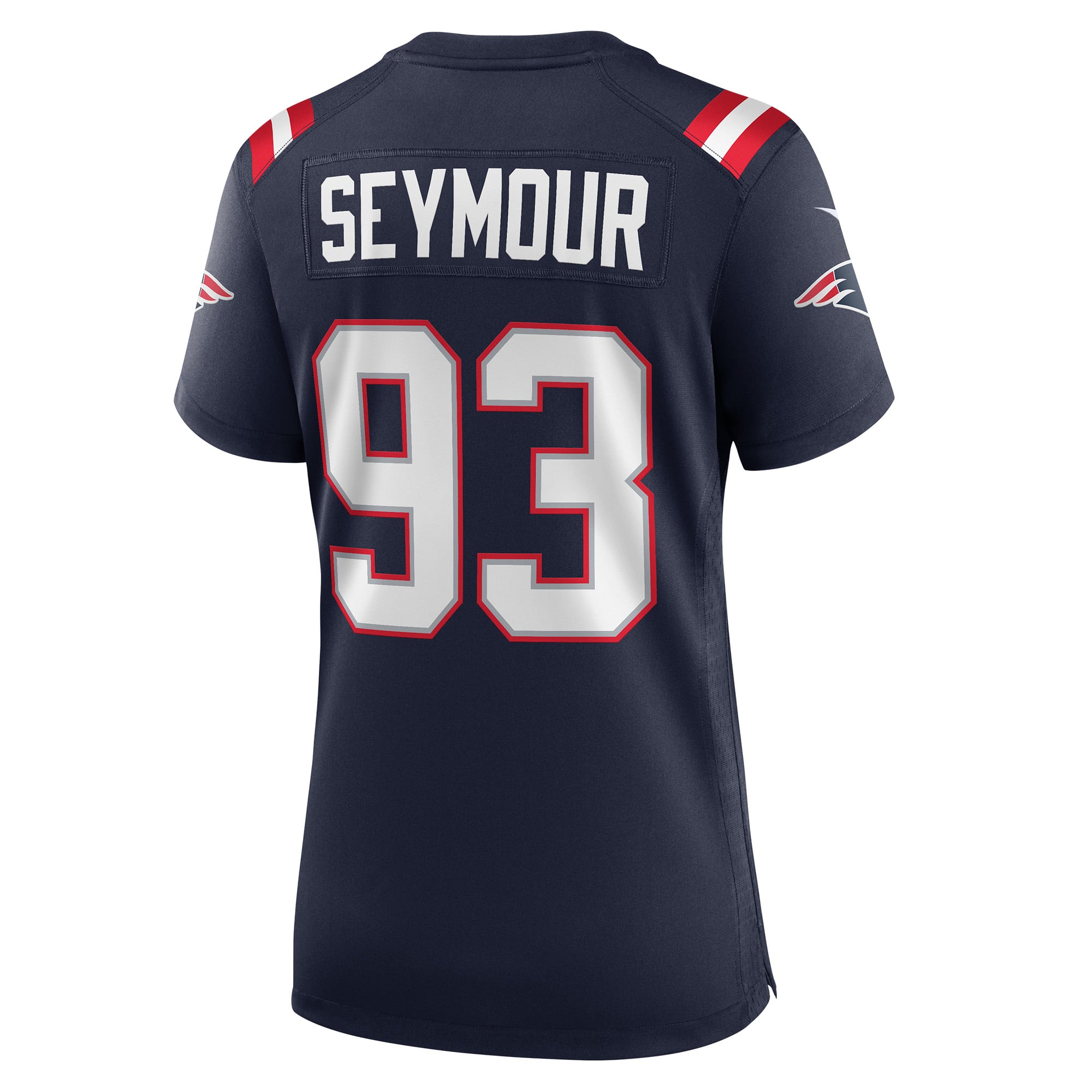 Richard Seymour New England Patriots Women's Retired Player Game Jersey - Navy - Image 4