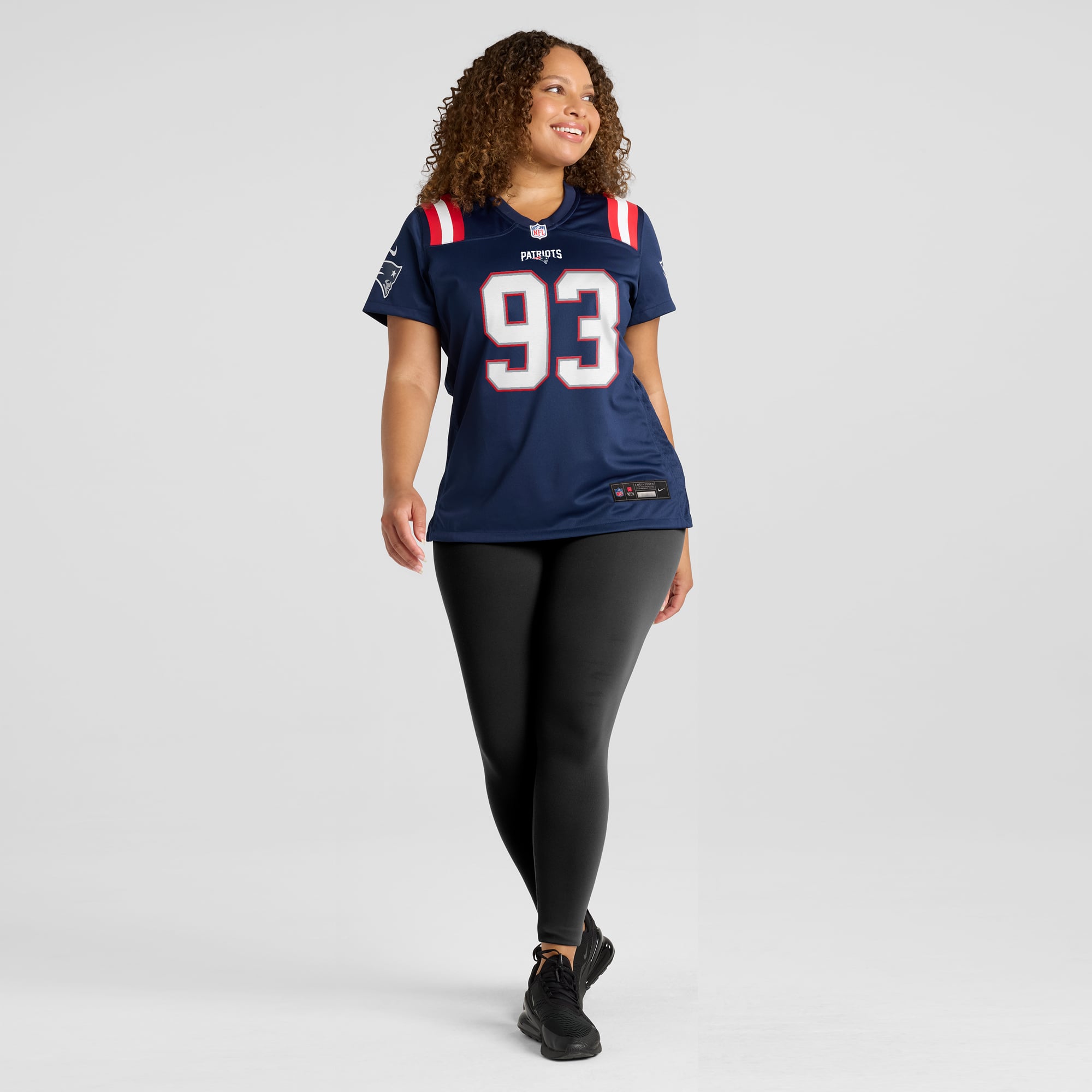 Richard Seymour New England Patriots Women's Retired Player Game Jersey - Navy - Image 7