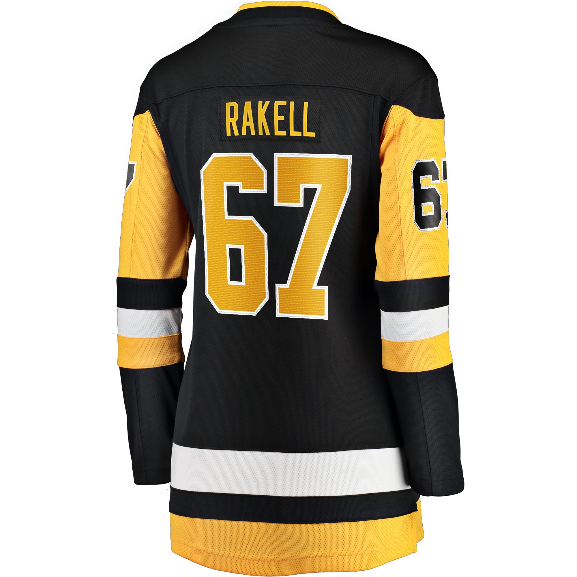Rickard Rakell Pittsburgh Penguins Women's Home Breakaway Player Jersey - Black - Image 4
